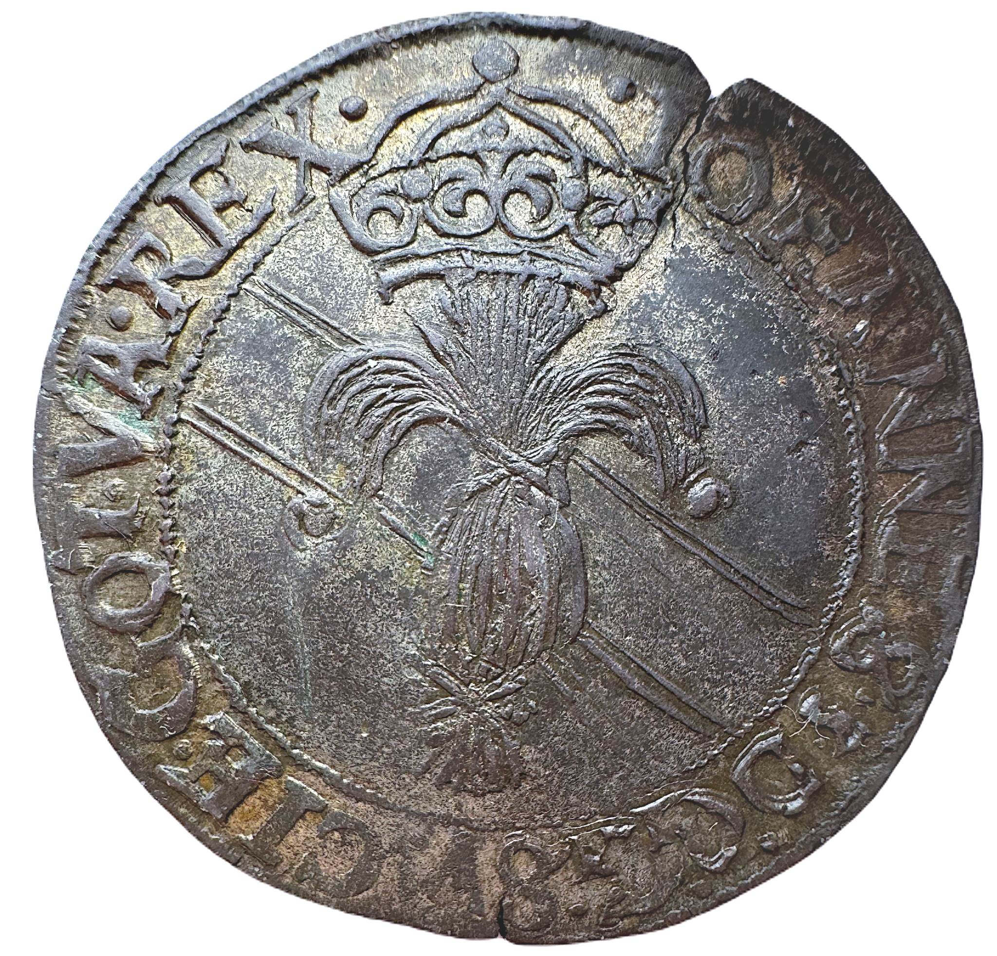 Johan III - Mark 1592 - Tekniskt ocirkulerat TOPPEXEMPLAR