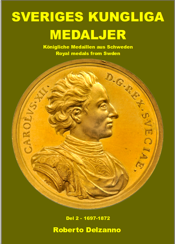 Sveriges kungliga medaljer Gustav Vasa-Karl XV i två delar