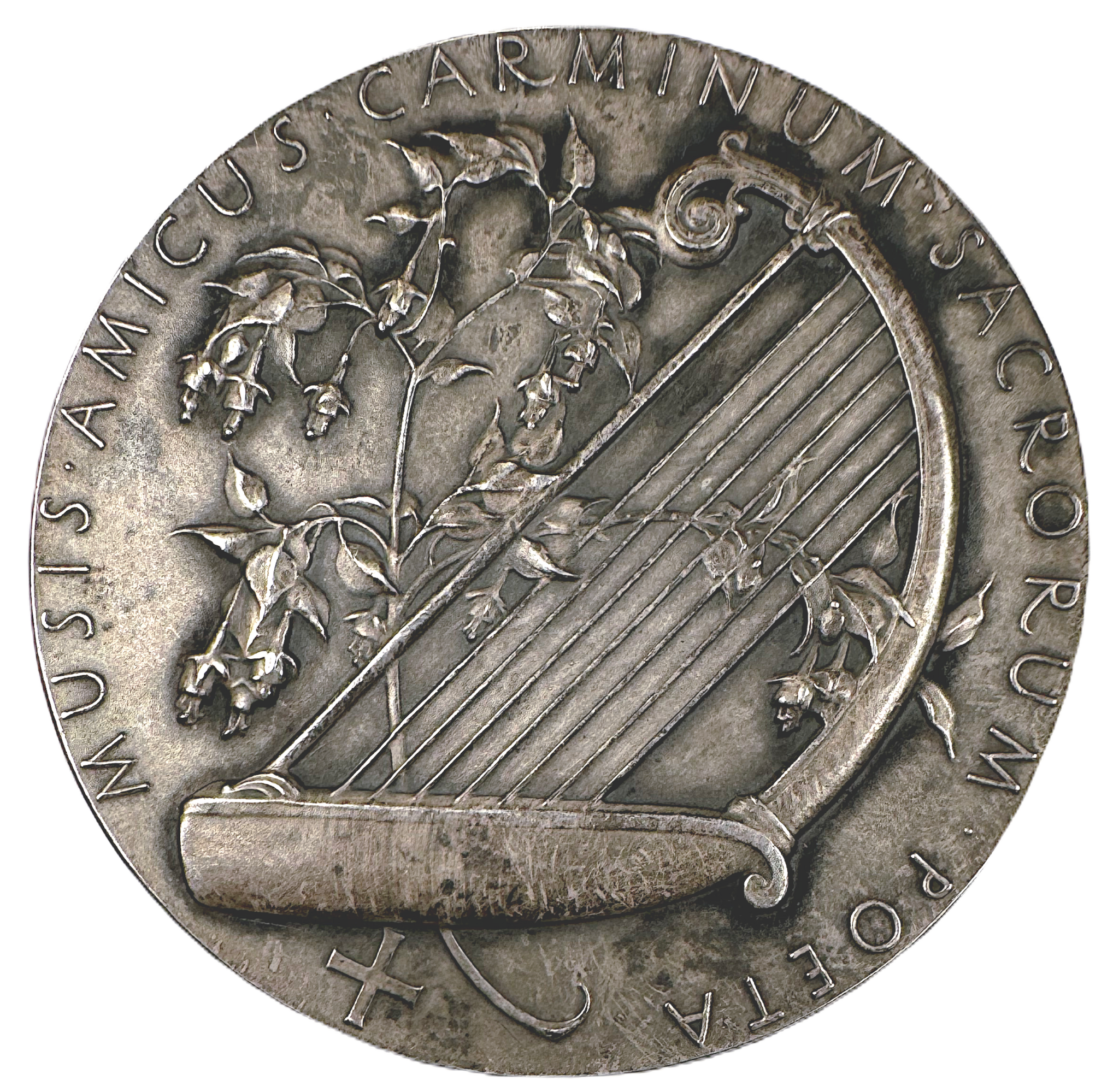 Samuel Hedborn (1783-1849). Präst, skald, graverad av Erik Lindberg 1935 - Präglad i endast 151 exemplar