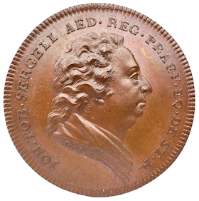 Johan Tobias Sergel (1740-1814). Sveriges främste bildhuggare av Enegren 1815 - Ett underbart toppexemplar