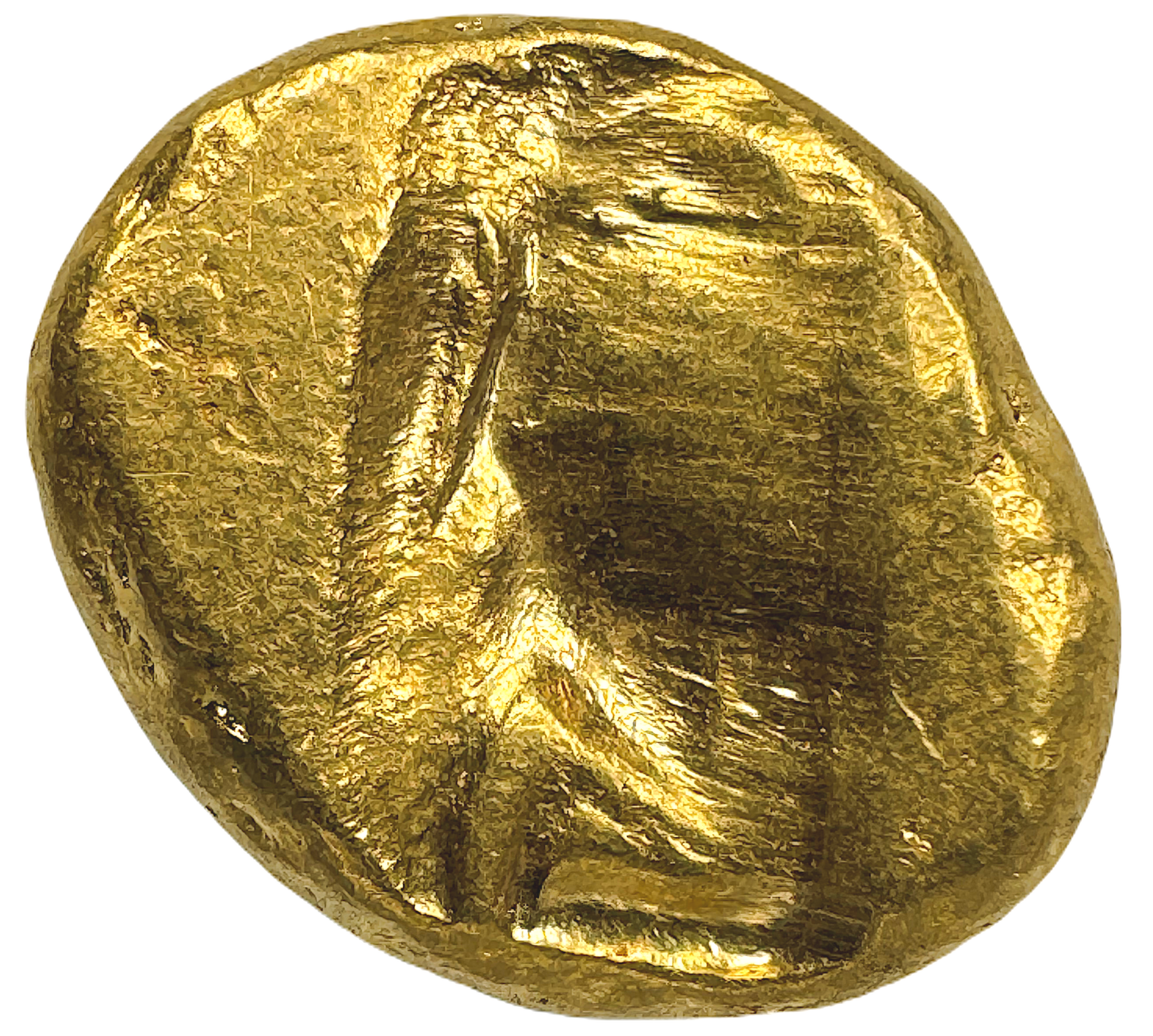 Persiska Riket  Artaxerxes I-Darius III (ca 450-330 f.Kr) - En vacker gulddaric med full präglingsglans