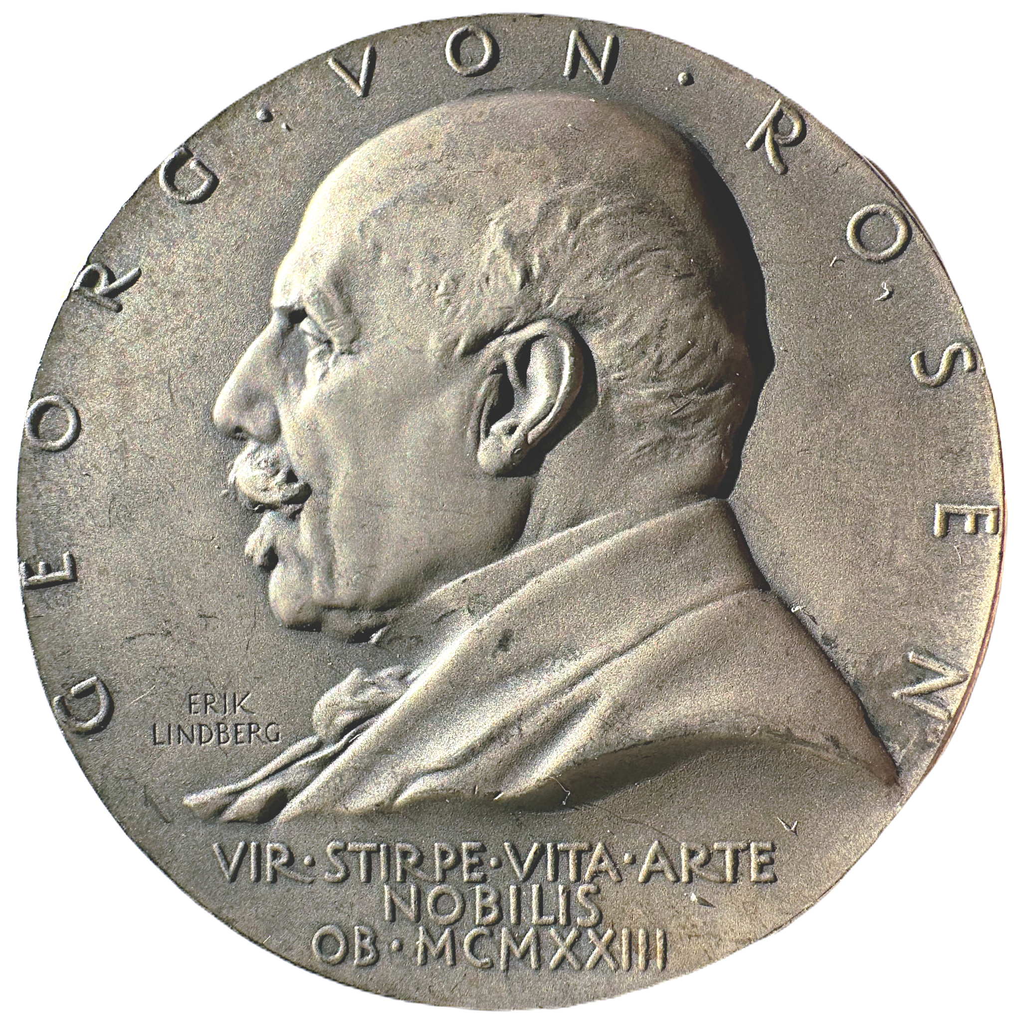 Georg von Rosen (1843-1923) av Erik Lindberg 1925 - Professor och direktör vid Konstakademien i Stockholm