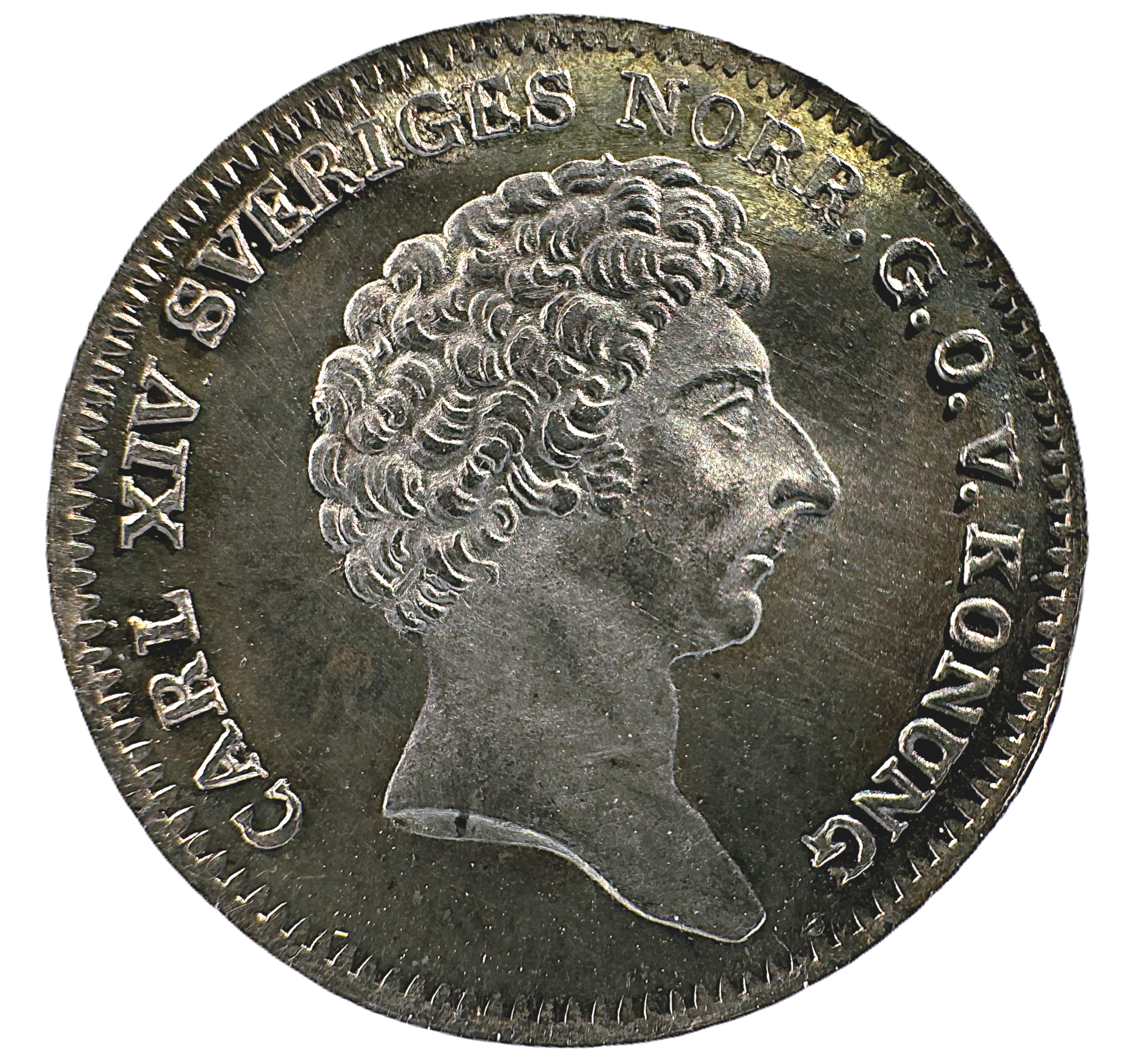 Karl XIV Johan - 1/12 Riksdaler Specie 1832 - Ett underbart exemplar