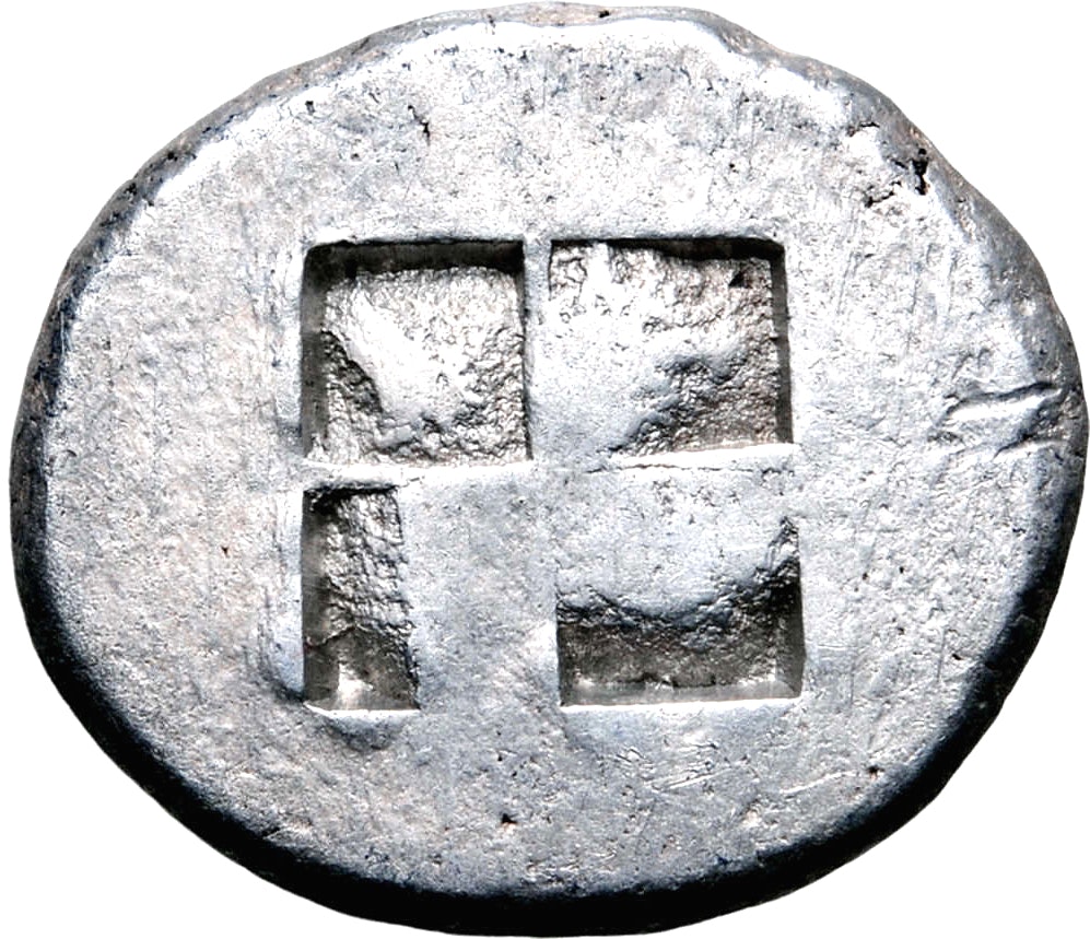 Thasos, en ö utanför Trakien, stater ca 400-480 f.Kr - MYCKET VACKERT EXEMPLAR
