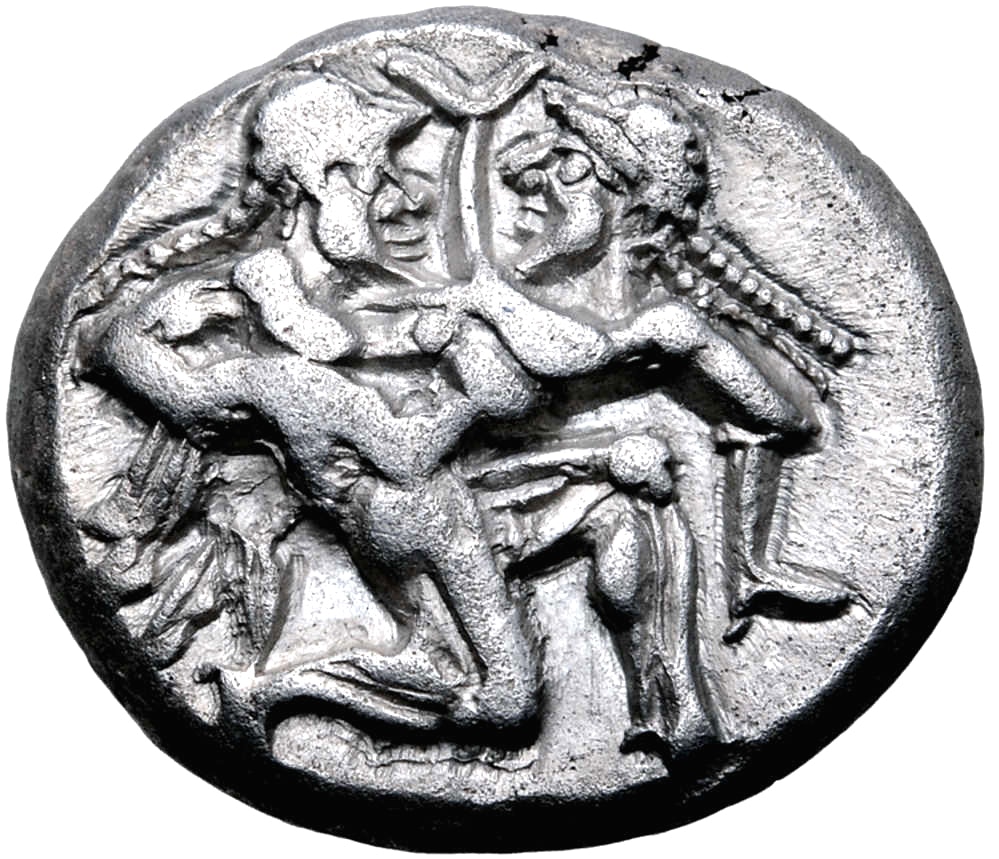 Thasos, en ö utanför Trakien, stater ca 400-480 f.Kr - MYCKET VACKERT EXEMPLAR