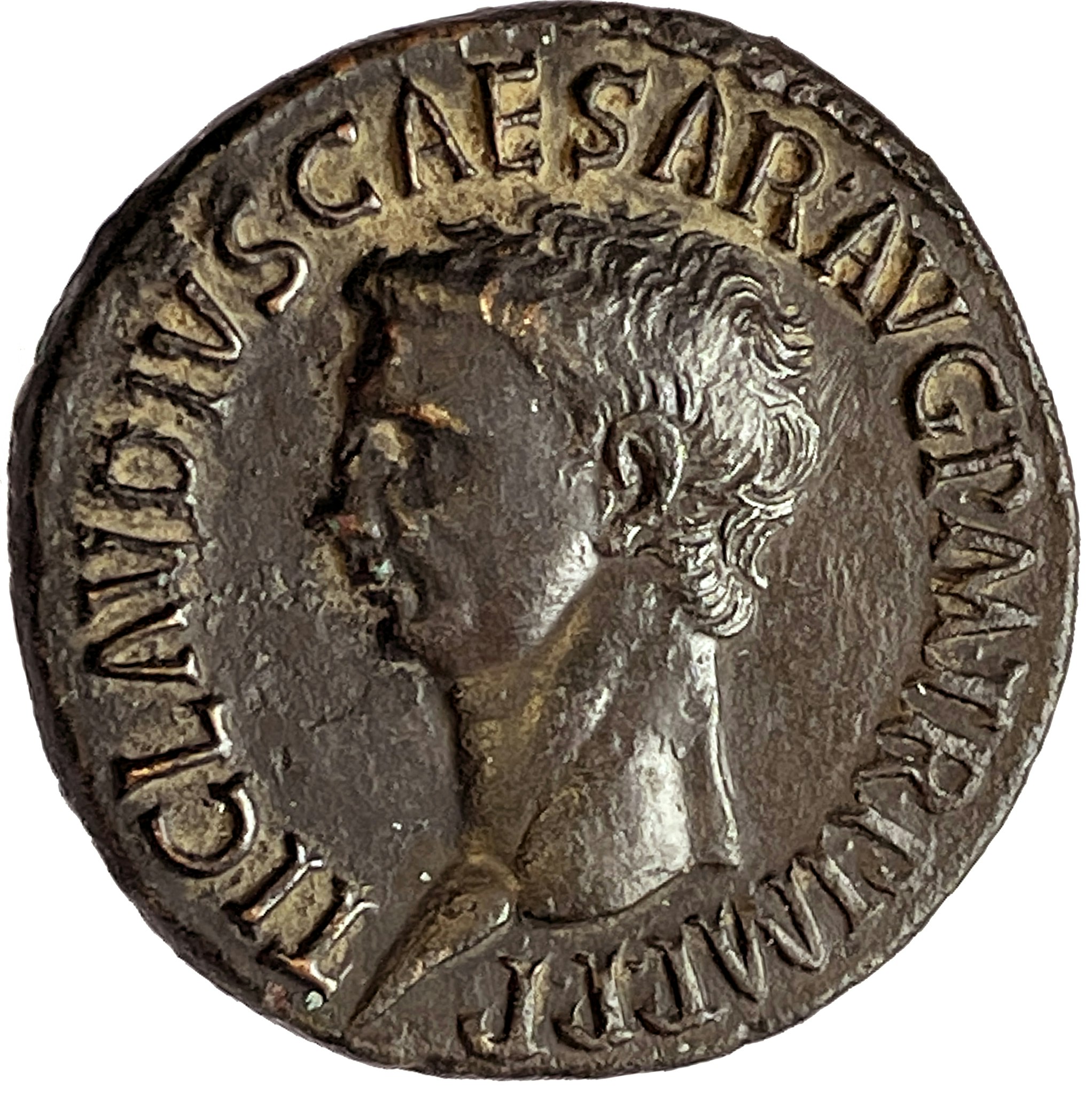 Claudius 41-54 e.Kr - Ett underbart exemplar i hög relief