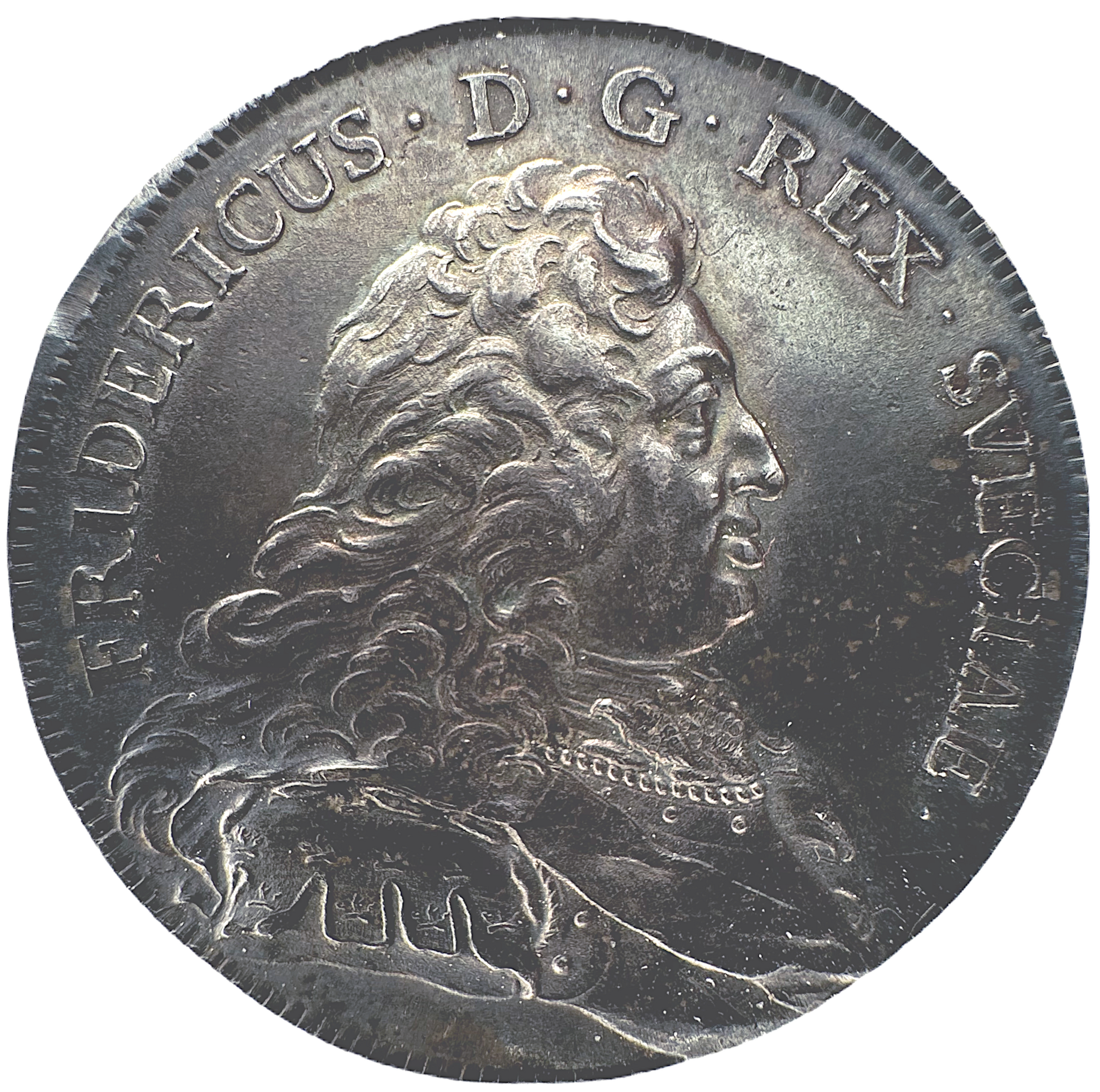 Fredrik I - Riksdaler 1750 - Tilltalande exemplar
