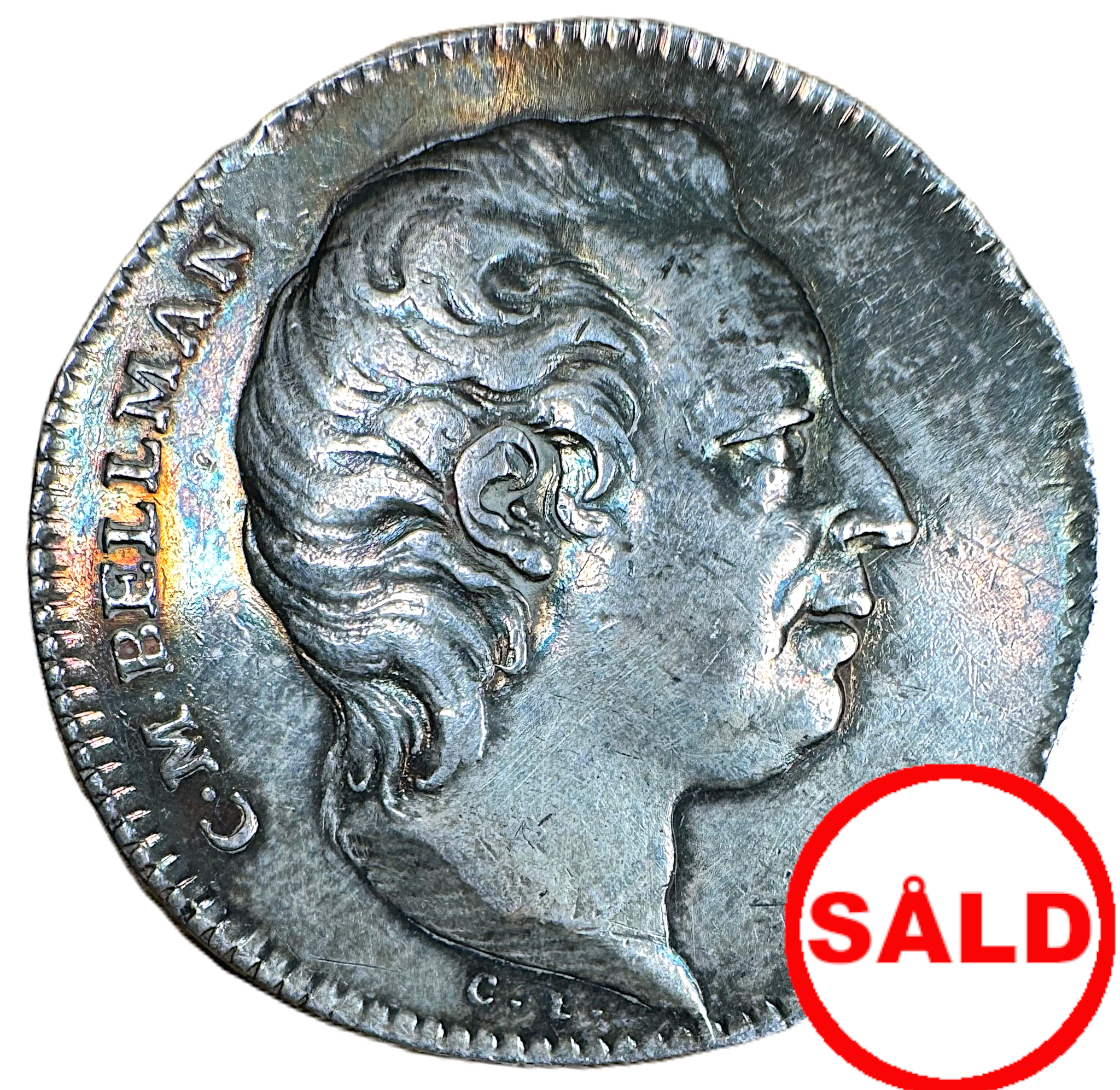 Carl Michael Bellman (1740-1795) av Carl Enhörning ca 1790 - En av Sveriges nationalskalder