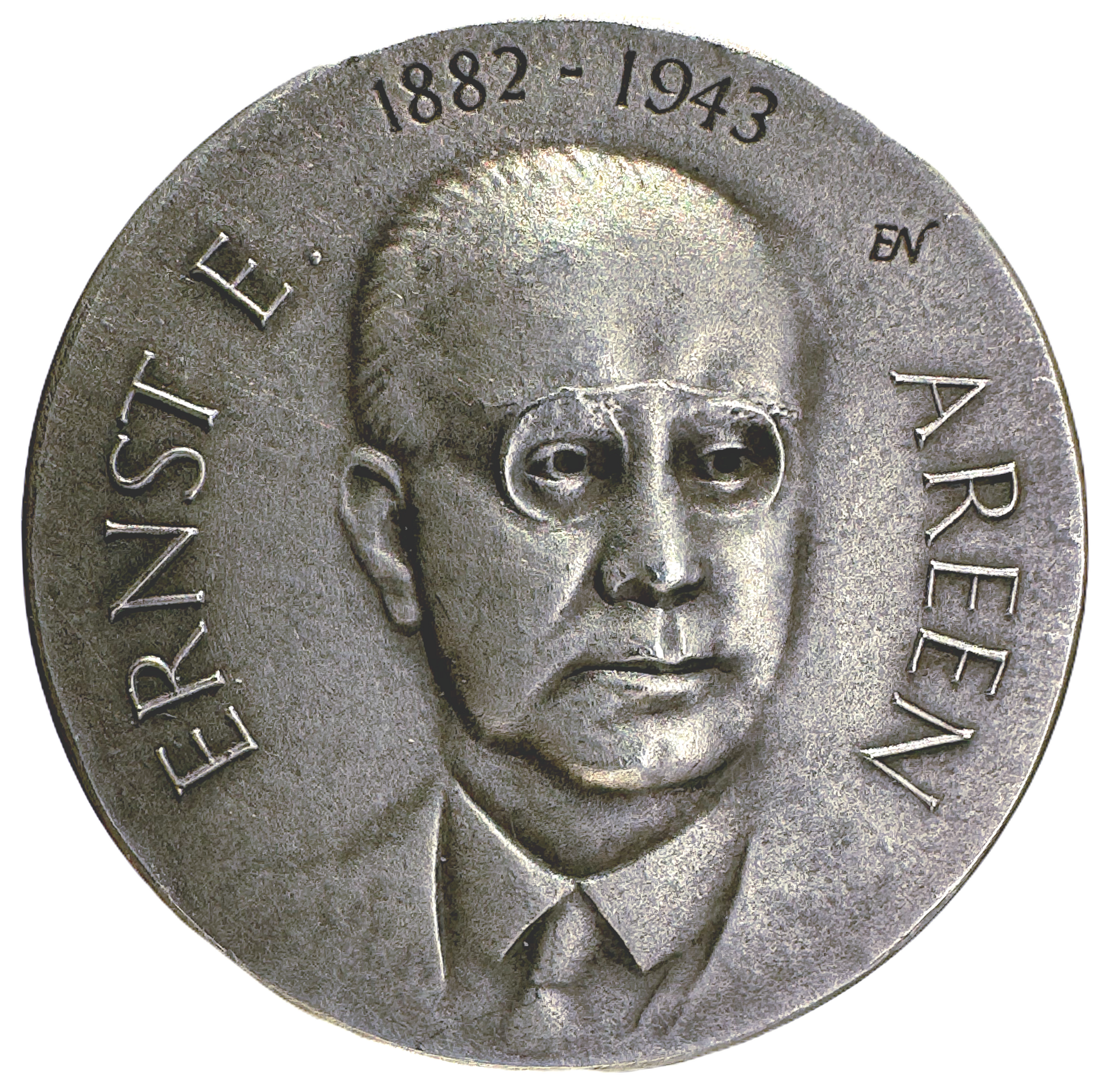 Ernst Erik Areen (1882-1943) - SNF:s årsmötesmedalj 1987 av Ernst Nordin