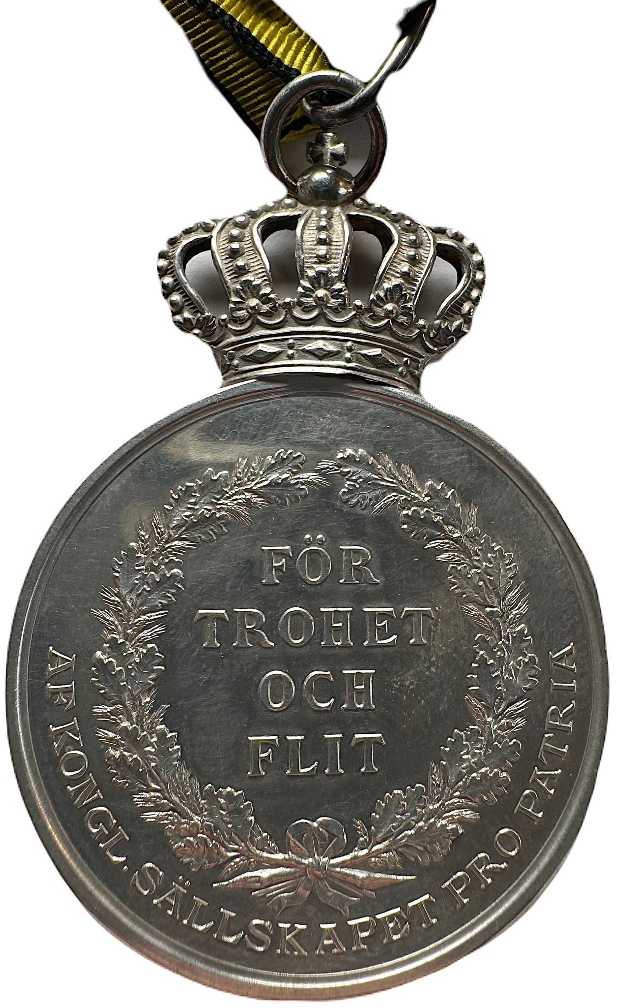 Oskar II - Pro Patria belöningsmedalj 1903 av Adolf Lindberg - Sällsynt