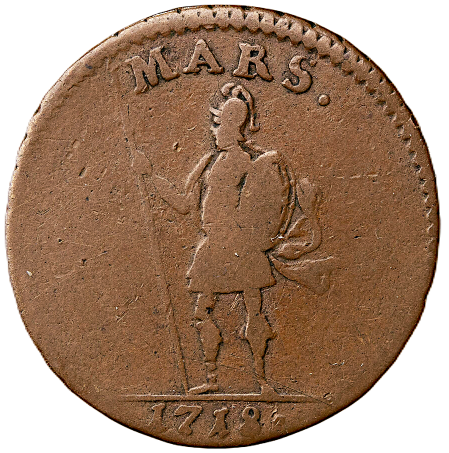 Karl XII - 1 DSM 1718 - Mars utan svärd - Sällsynt