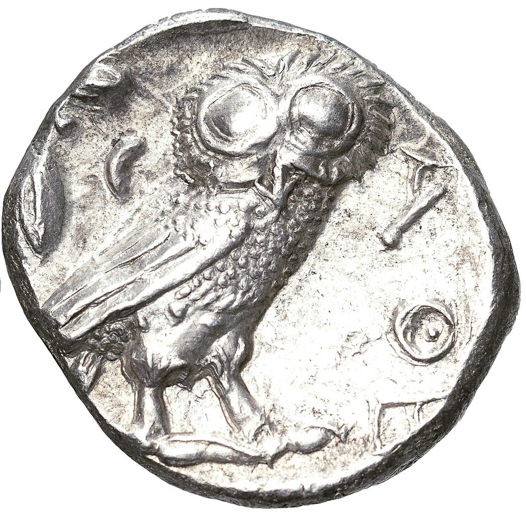 Attika, Aten, Tetradrachm 449-413 f.Kr - MYCKET VACKERT SKICK