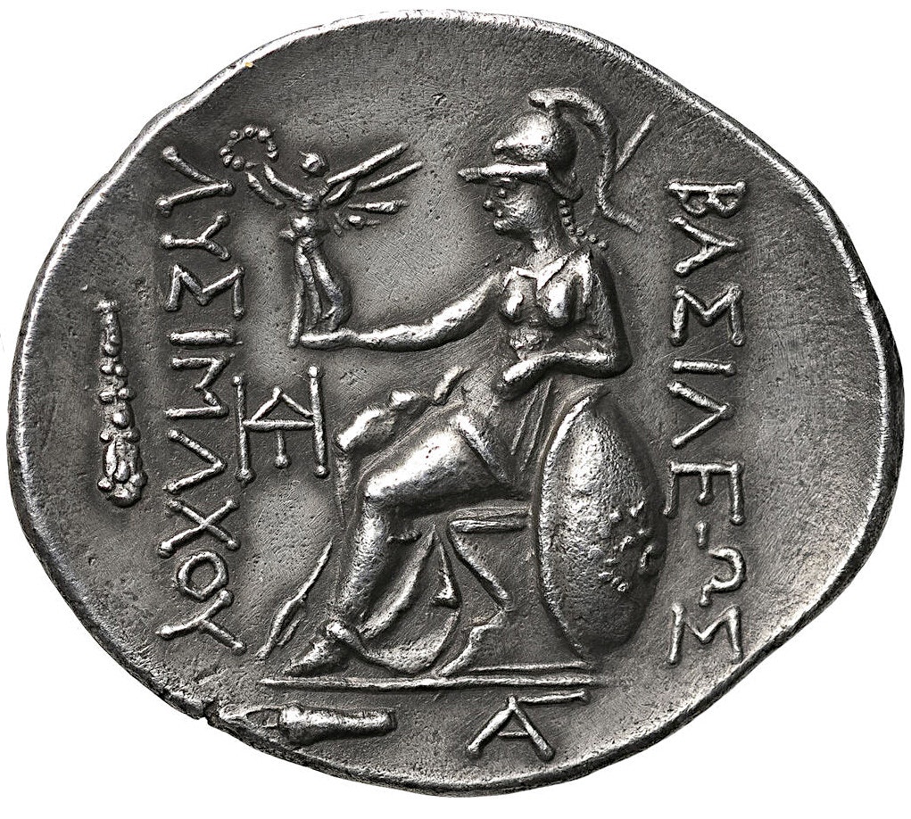 Kungadömet Trakien.Lysimachos. (297-281 f.Kr.). Tetradrachm - Vackert exemplar