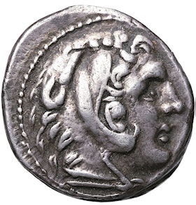 Makedonien, Alexander den store, Tetradrachm 336-323 f.Kr - Vackert exemplar med lyster