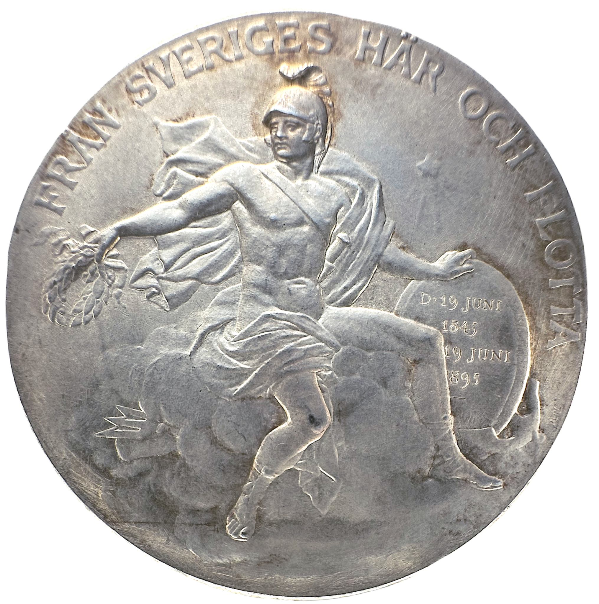 Oskar II - Från Sveriges här och flotta 1845-1895 av Adolf Lindberg - Toppexemplar