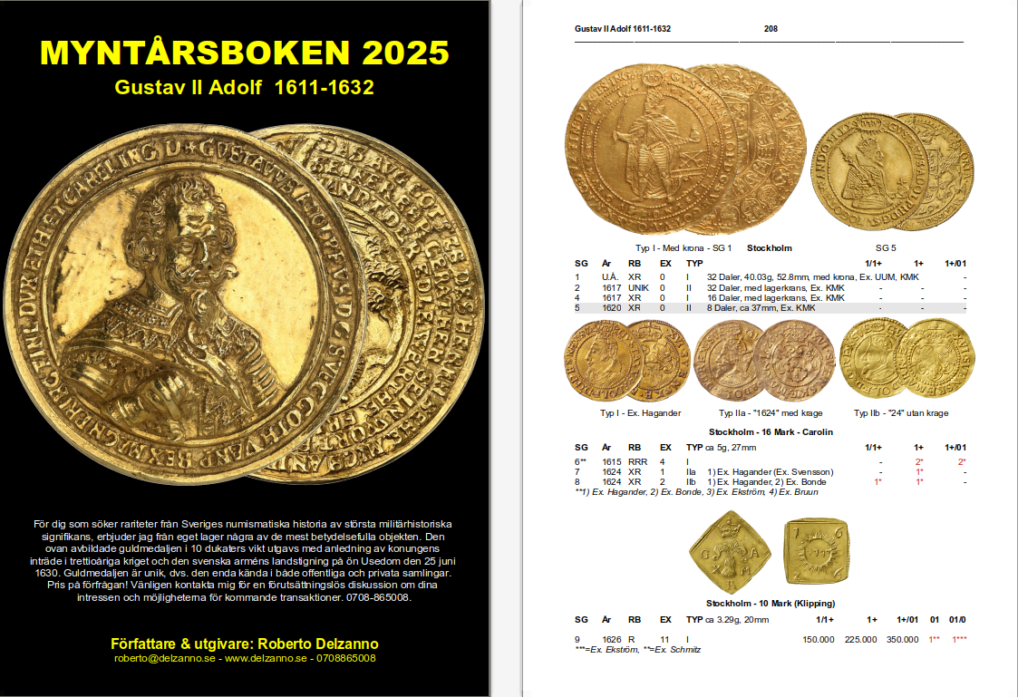 MYNTÅRSBOKEN 2025 - Nu i lager för omedelbar leverans!