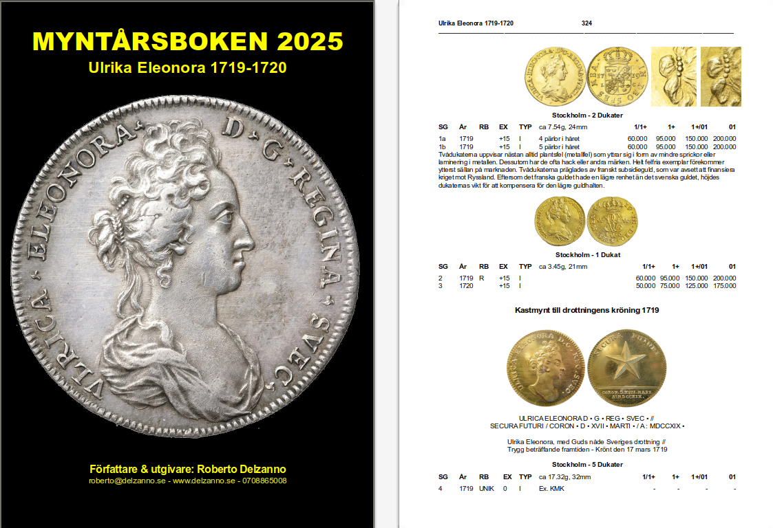 MYNTÅRSBOKEN 2025 - Nu i lager för omedelbar leverans!