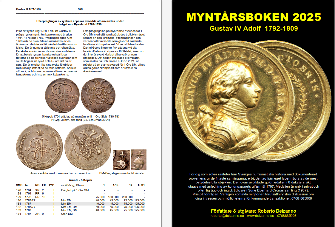 MYNTÅRSBOKEN 2025 - Nu i lager för omedelbar leverans!