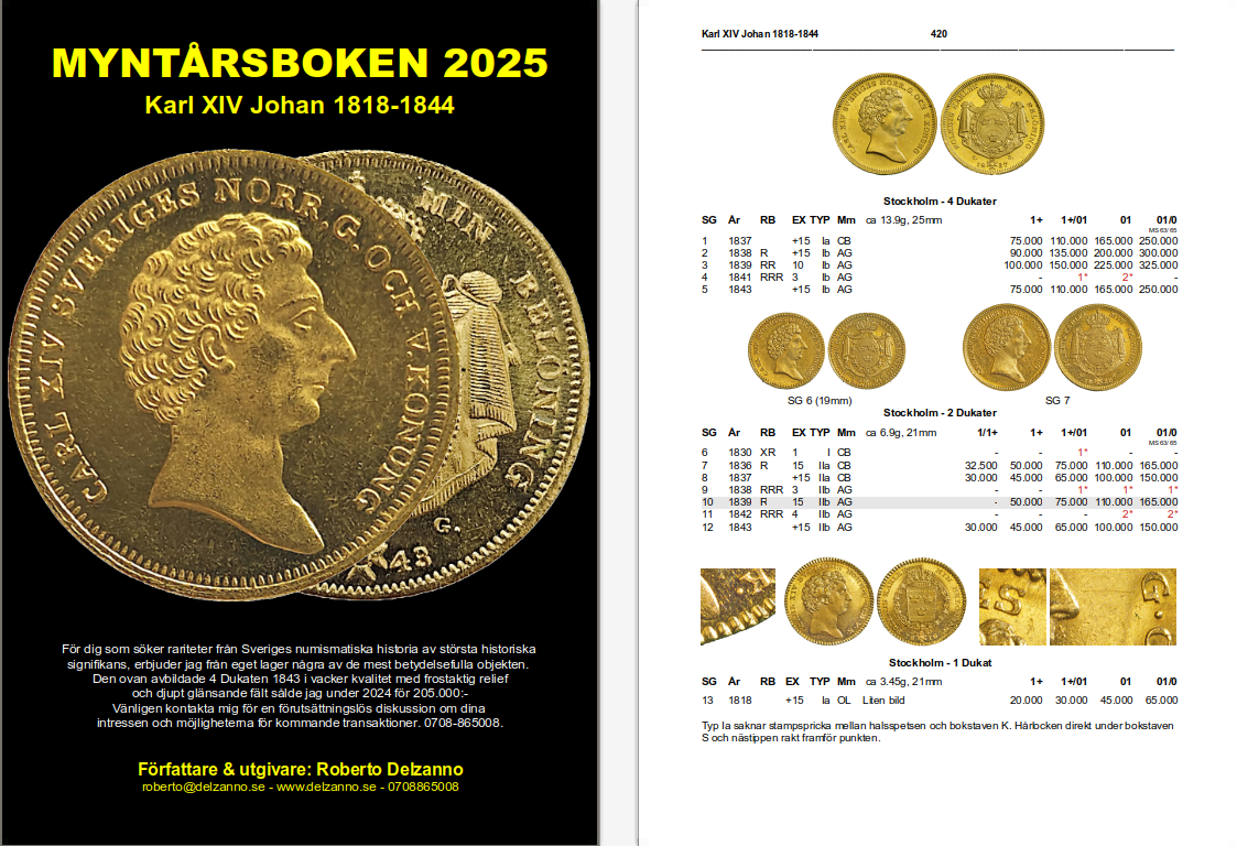MYNTÅRSBOKEN 2025 - Nu i lager för omedelbar leverans!