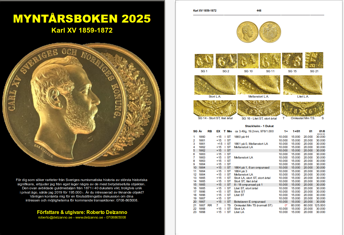 MYNTÅRSBOKEN 2025 - Nu i lager för omedelbar leverans!