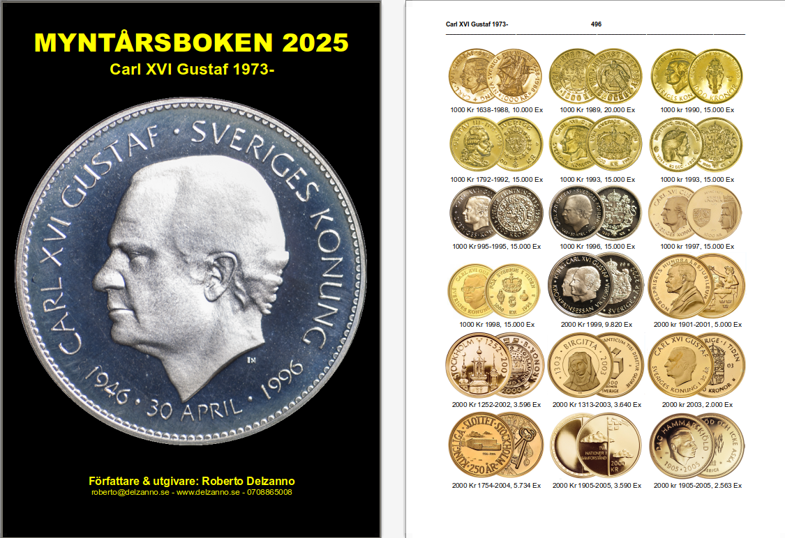 MYNTÅRSBOKEN 2025 - Nu i lager för omedelbar leverans!