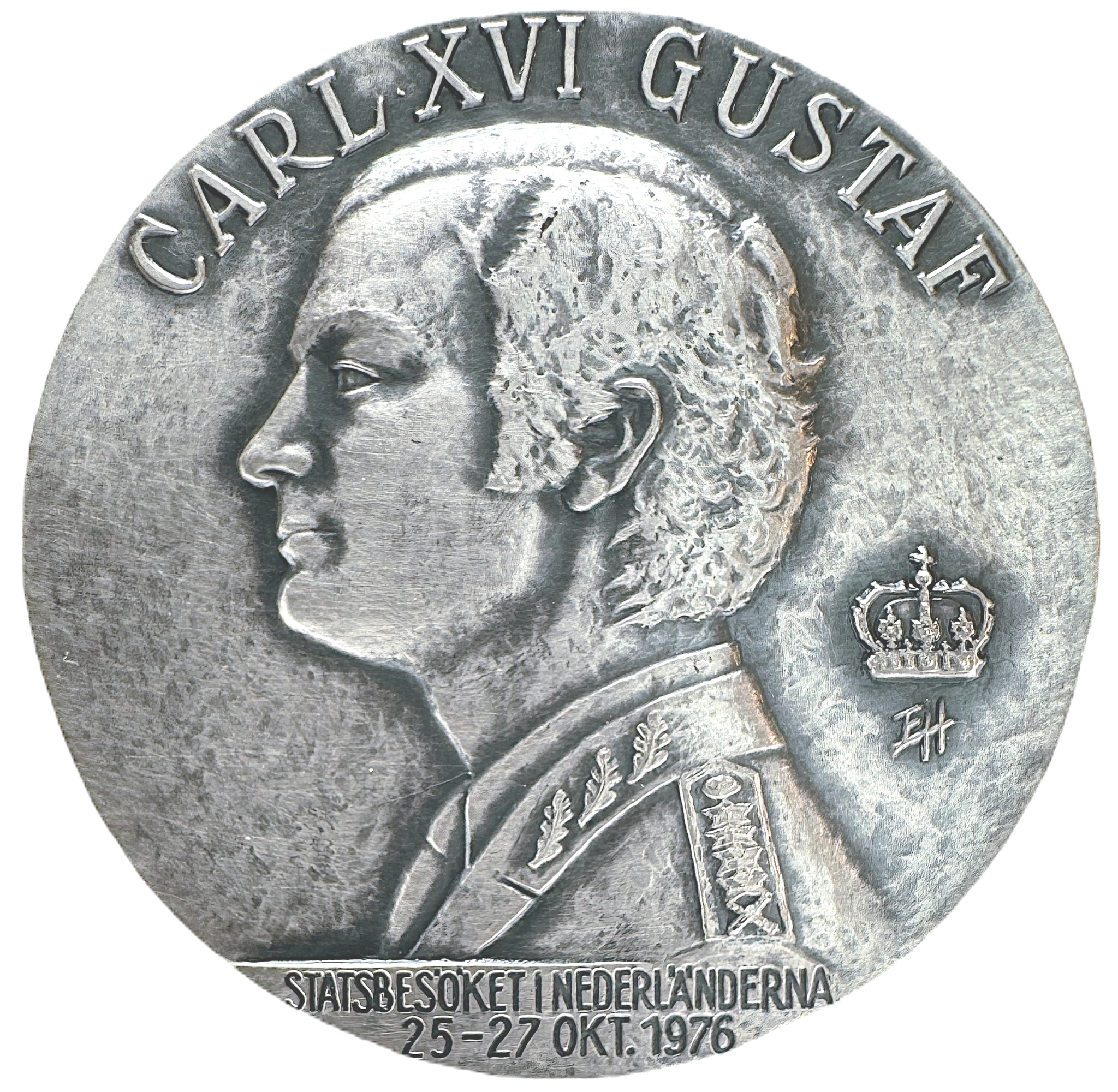 Carl XVI Gustaf och Silvias stadsbesök i Nederländerna 1976