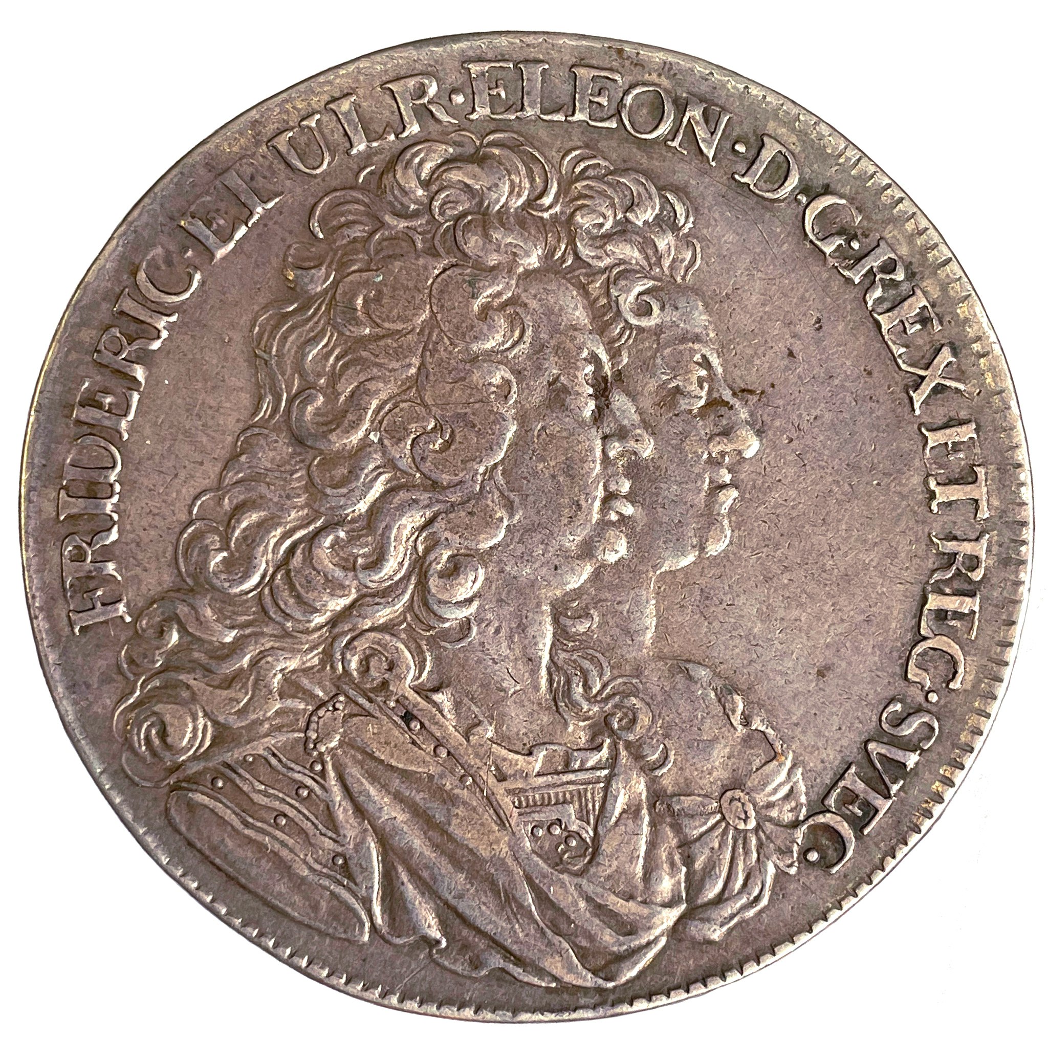Fredrik I & Ulrika Eleonora - Riksdaler 1727/6 - Ett trevligt exemplar