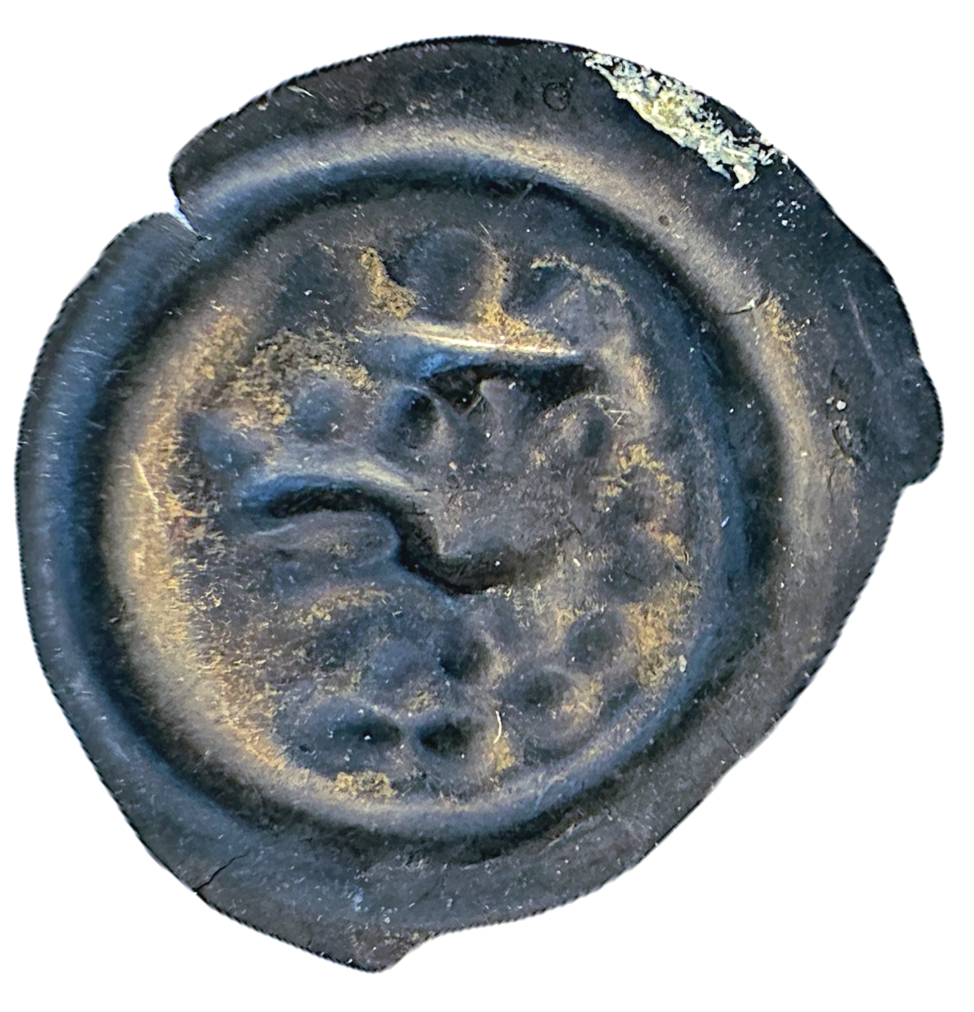 Valdemar Birgersson 1250-1275, Lödöse, vänstervänt lejonhuvud