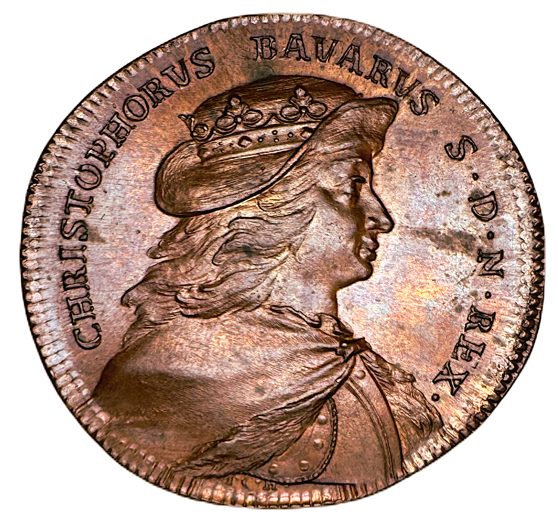 Hedlingers regentlängd Nr 36 - Kristoffer av Bayern av Johann Carl Hedlinger