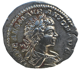 Caracalla som kejsare 198-217 e.Kr. - Underbart porträtt