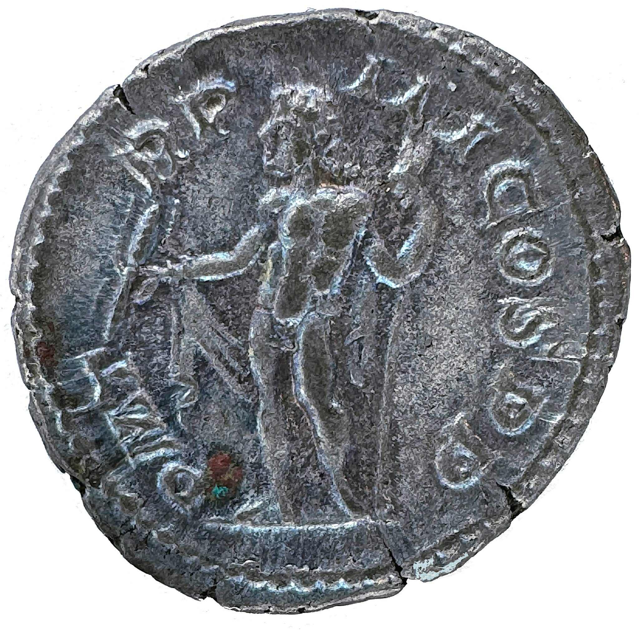 Severus Alexander 222-235 e.Kr - Denar - Ett underbart skimrande exemplar i hög relief