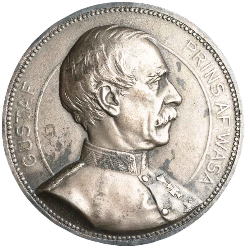 Gustav av Wasa - svensk kronprins och son till Gustav IV Adolf - Mycket sällsynt av Adolf Lindberg
