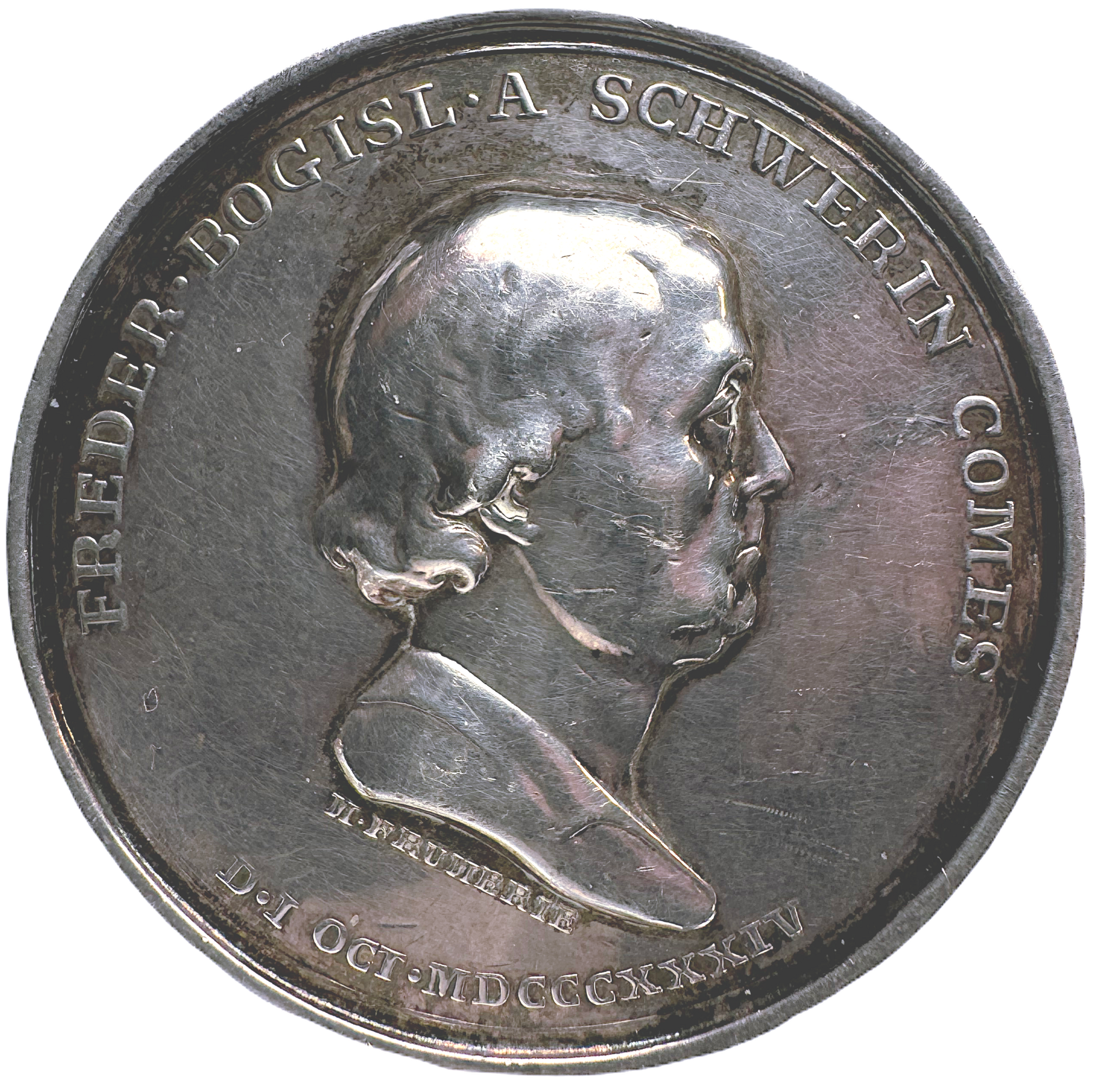 Fredrik Bogislaus von Schwerin (1764-1834) av Mauritz Frumeri