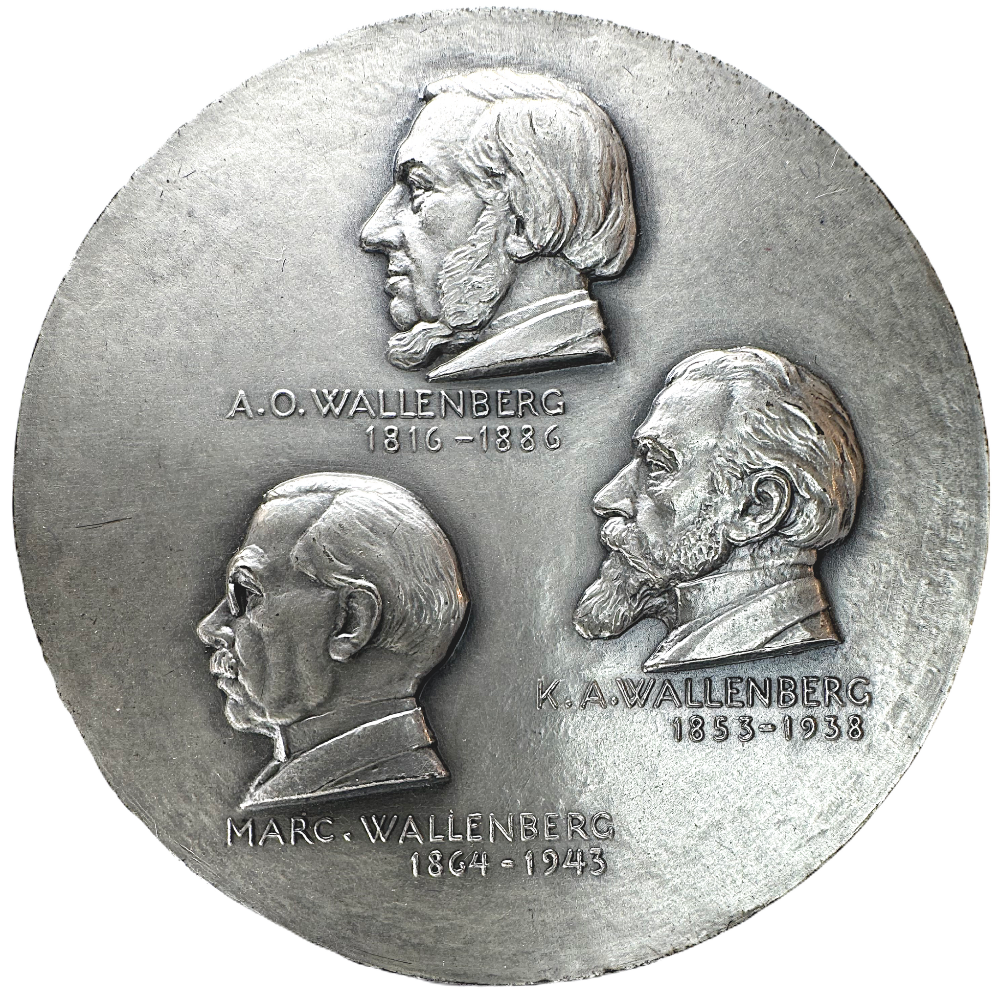 Wallenberg - Stockholms Enskilda Bank 100 årsjubileum 1856-1956 av Ivar Johansson - I originaletui