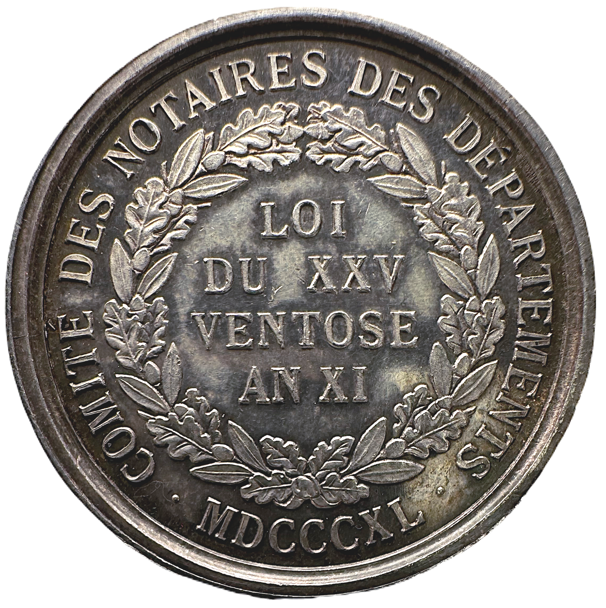 Frankrike Napoleon Bonapartes lag från 1803 av Barre - Vackert exemplar