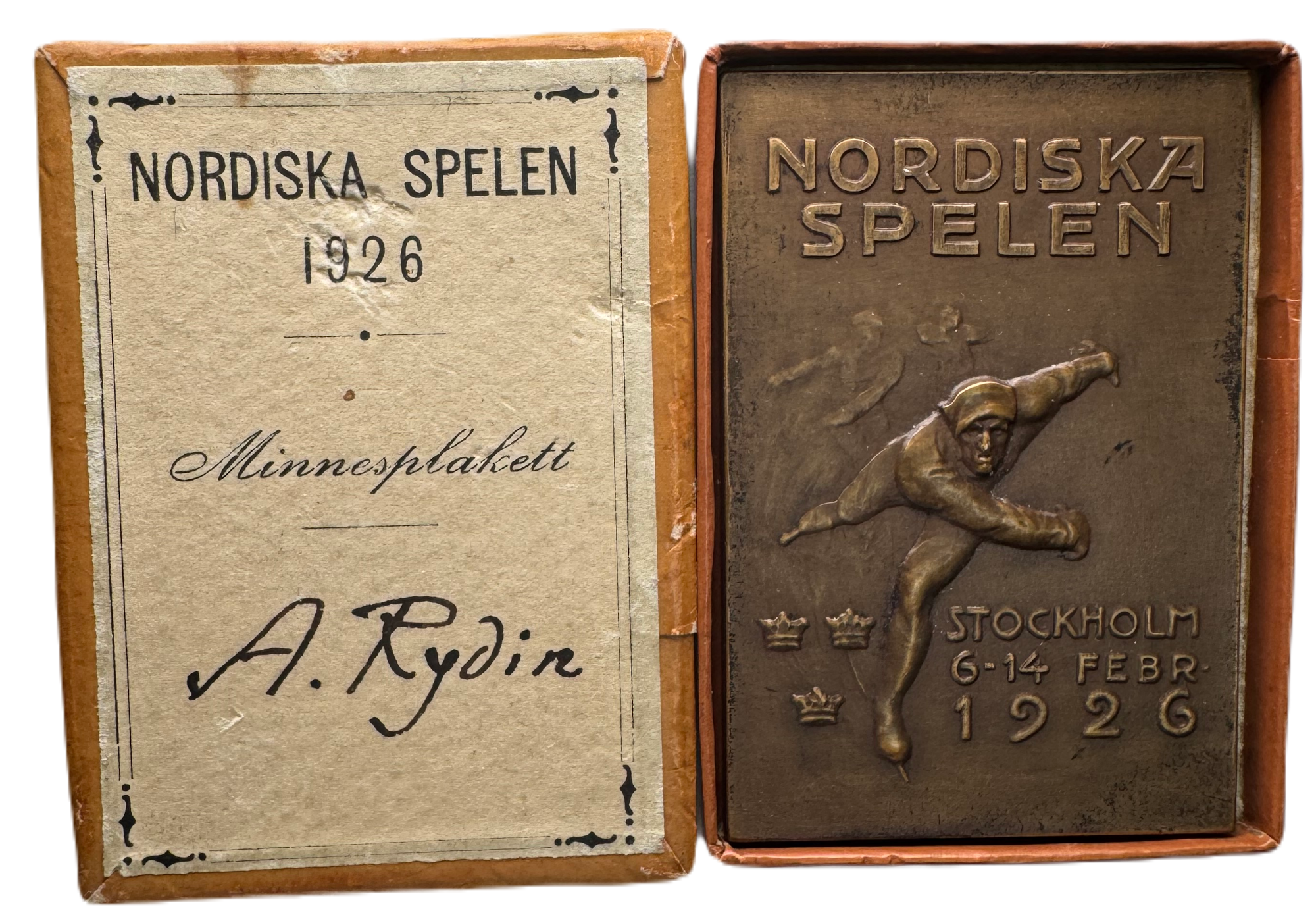 Nordiska spelen 6-14 februari 1926 - I originalförpackning - Sällsynt helobjekt