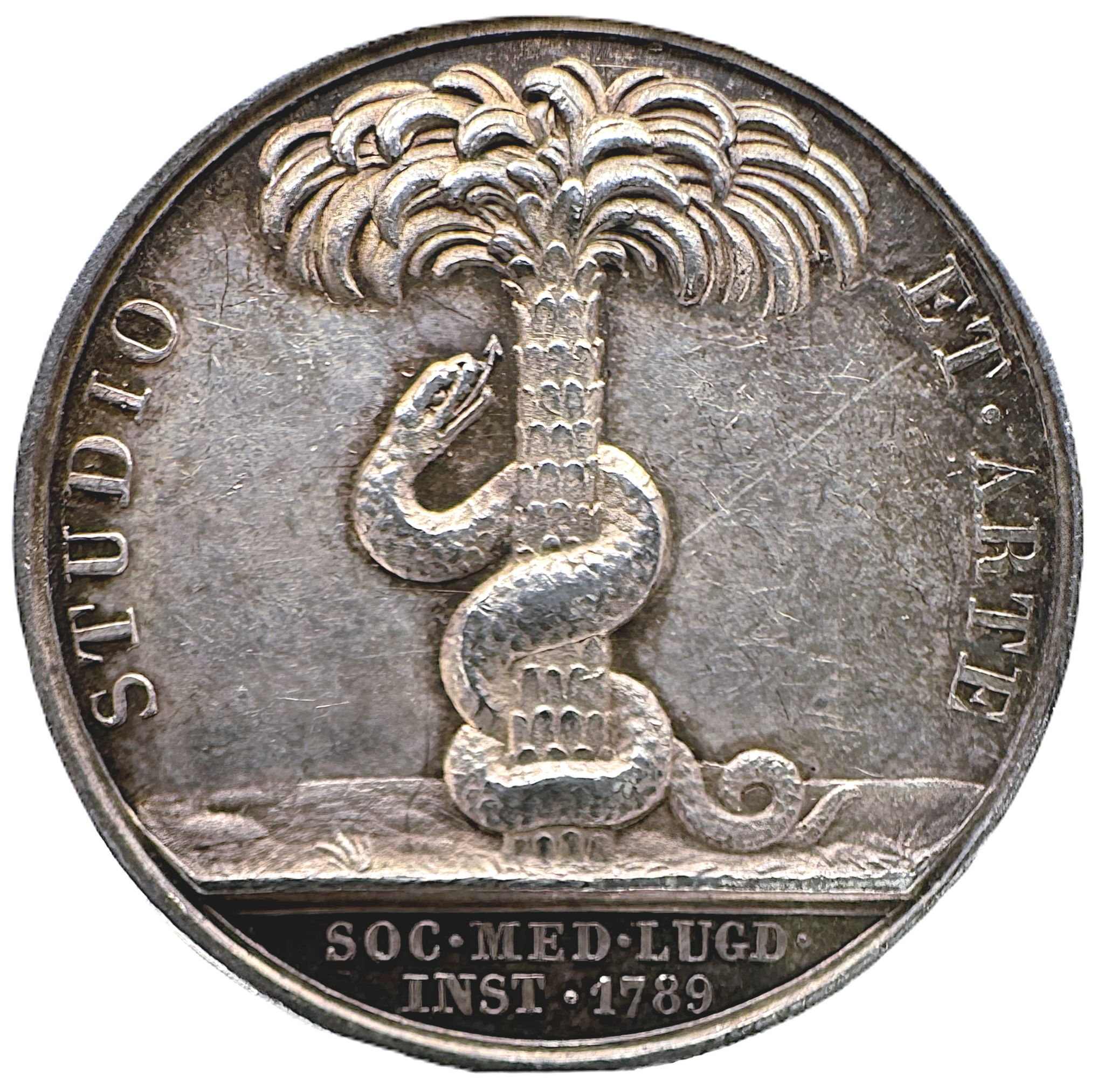 Frankrike - Medicinska Sällskapet i Lyon, (1832-41). Paris - Hippokrates från Kos - Läkekonstens fader