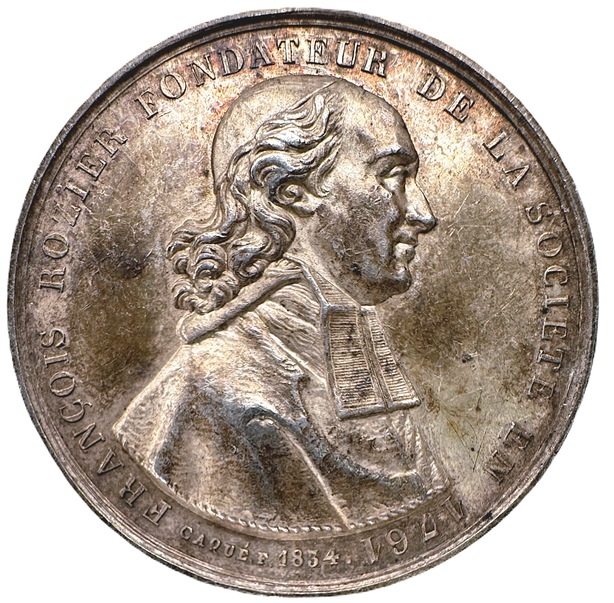 Frankrike 1834 - Förening för jordbruk Naturhistoria och nyttiga konster i Lyon av Caqué
