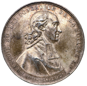 Frankrike 1834 - Förening för jordbruk Naturhistoria och nyttiga konster i Lyon av Caqué
