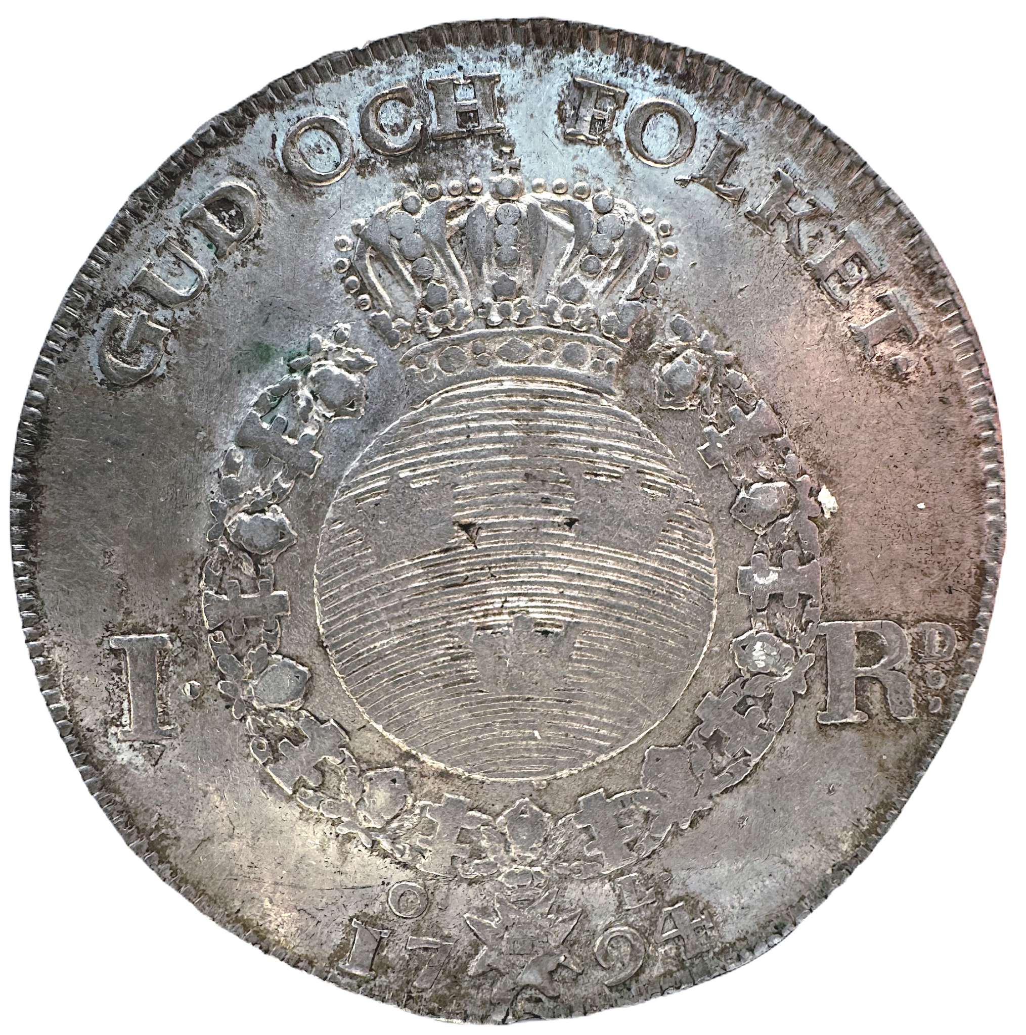 Gustav IV Adolf - Riksdaler 1794