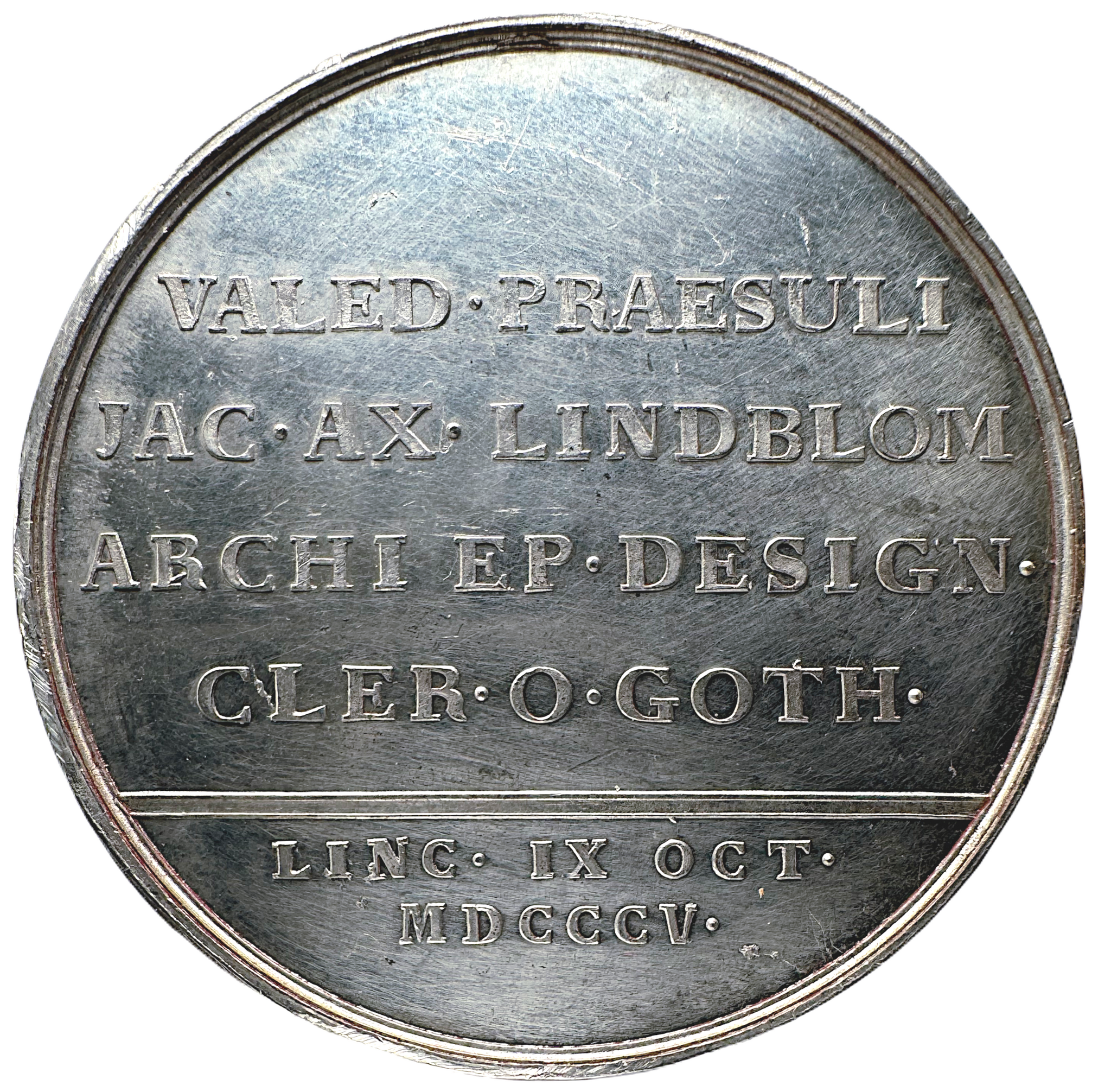 Jacob Axelsson Lindblom (1746-1819). Ärkebiskop - Vacker och sällsynt av Gustaf Adolf Enegren