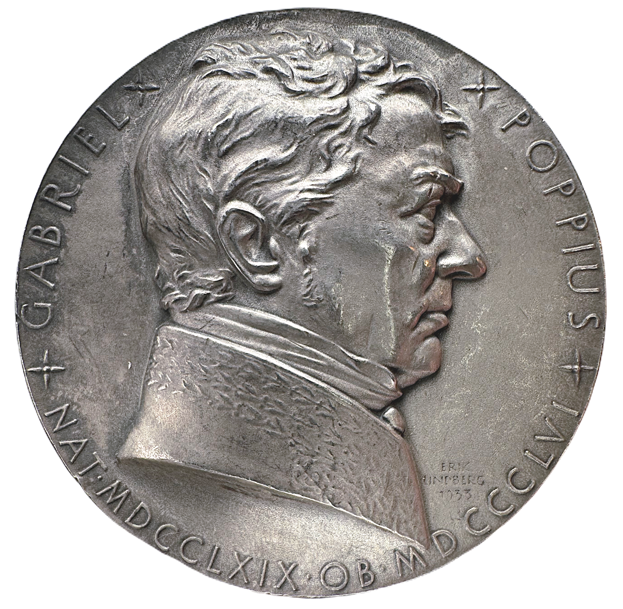 Gabriel Poppius (1769-1856) av  Erik Lindberg 1933