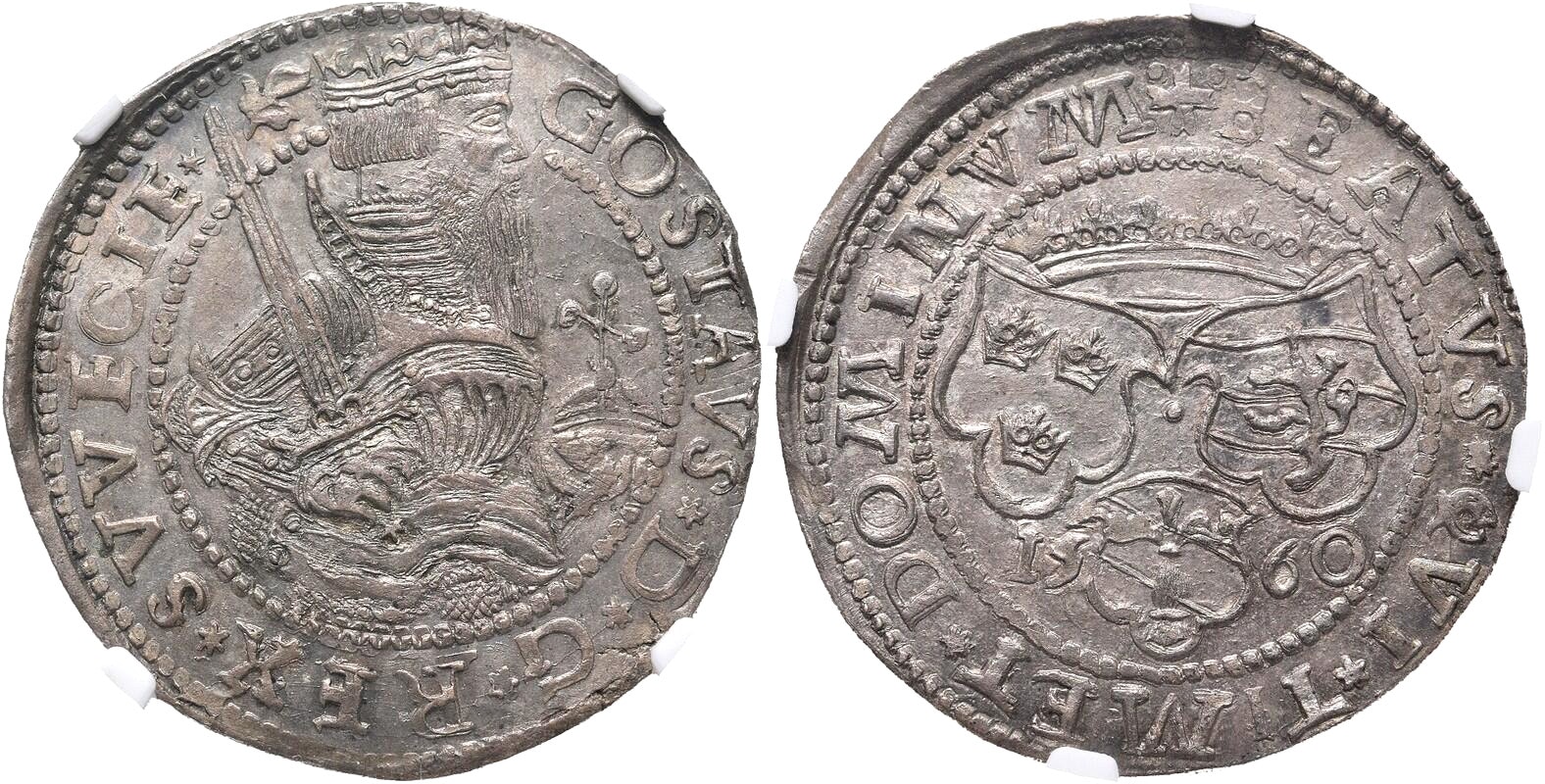 Gustav Vasa, Stockholm Mark 1560 - Praktexemplar - Bättre än så här blir det  inte - Ett tillfälle!