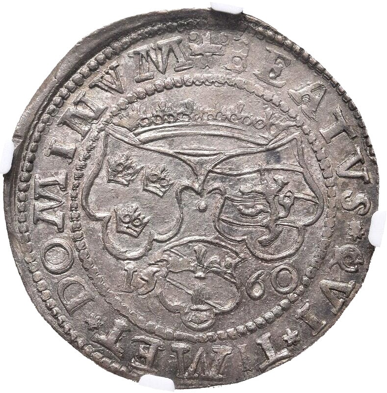 Gustav Vasa, Stockholm Mark 1560 - Praktexemplar - Bättre än så här blir det  inte - Ett tillfälle!