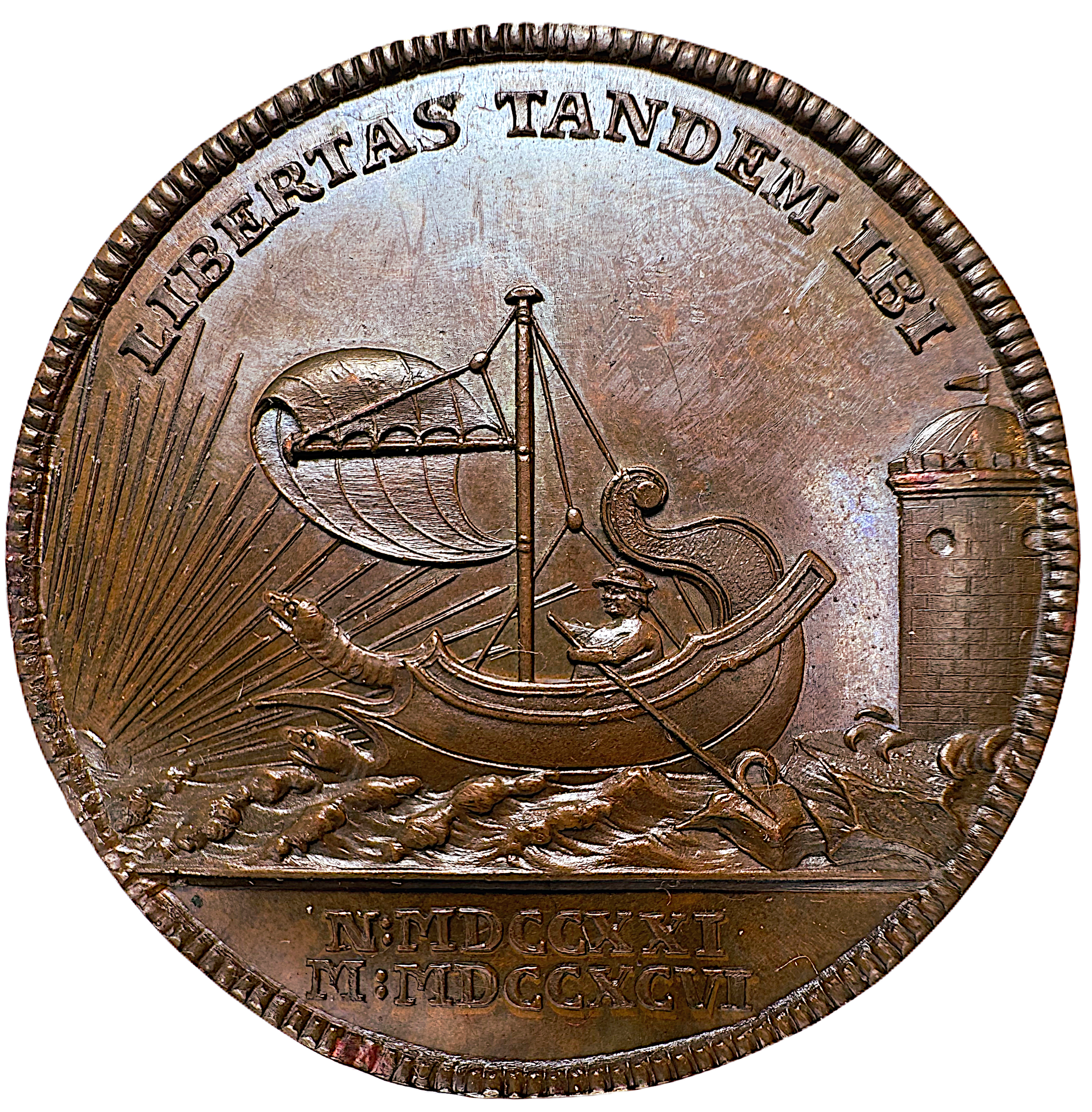 Karl Fredrik Pechlin (1720-1796) av Lars David Lunderberg 1798 - Mycket sällsynt - Intrigernas mästare