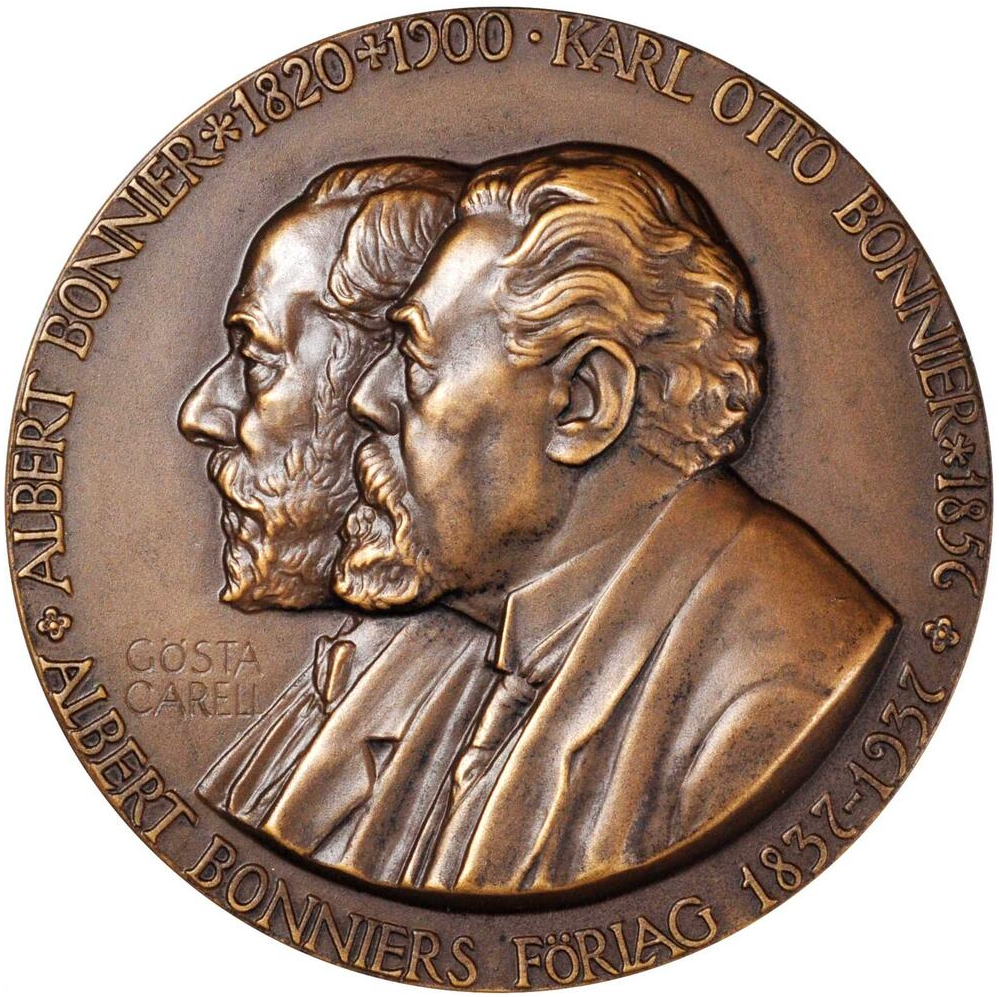 Specialerbjudande - Albert Bonnier (1820-1900) - Bokförläggaren som formade det moderna Sverige av Gösta Carell 1937 - inklusive 3 böcker + Rome the Leagacy ordinarie pris 2.050:-