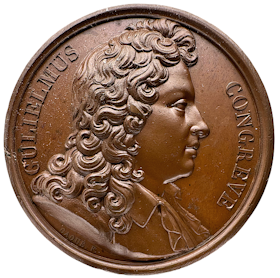 William Congreve (1672–1729) av Gaque 1819 ur Durants serie över berömda män - Engelsk poet