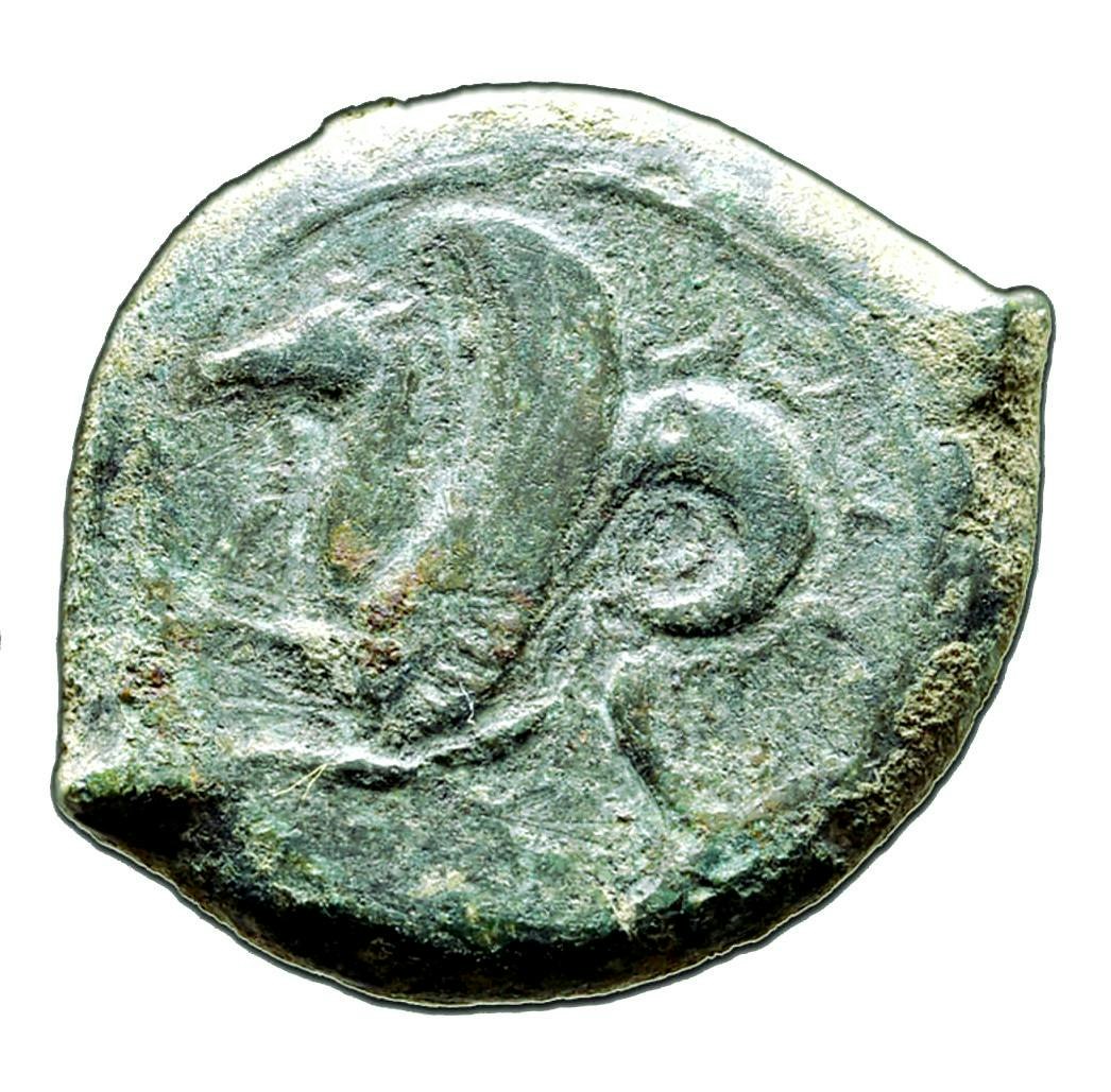 Sicilien, Syrakusa, Brons 21mm, Dionysios I cirka 263-215 f.Kr