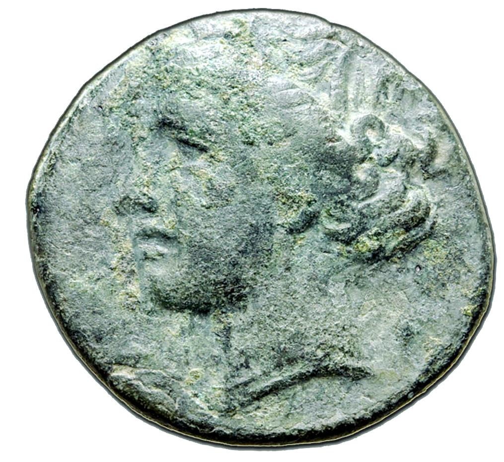 Sicilien, Syrakusa, Brons 19mm, Hieron II cirka 263-215 f.Kr