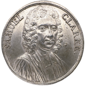 Storbritannien. Samuel Clarke (1675–1729), Engelsk filosof och teolog. Av J. Dassier.